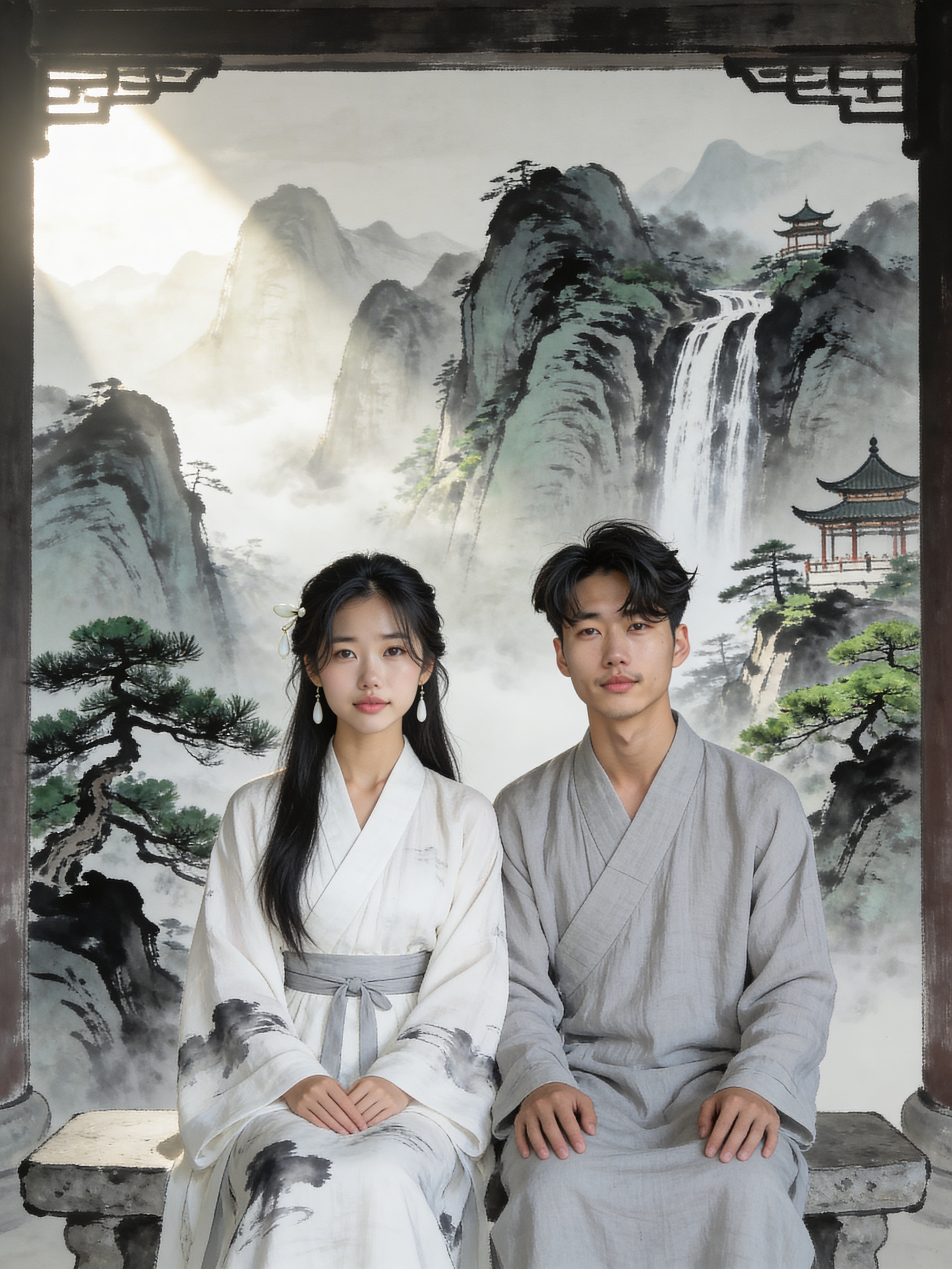 山水画卷 - 古风仙侠