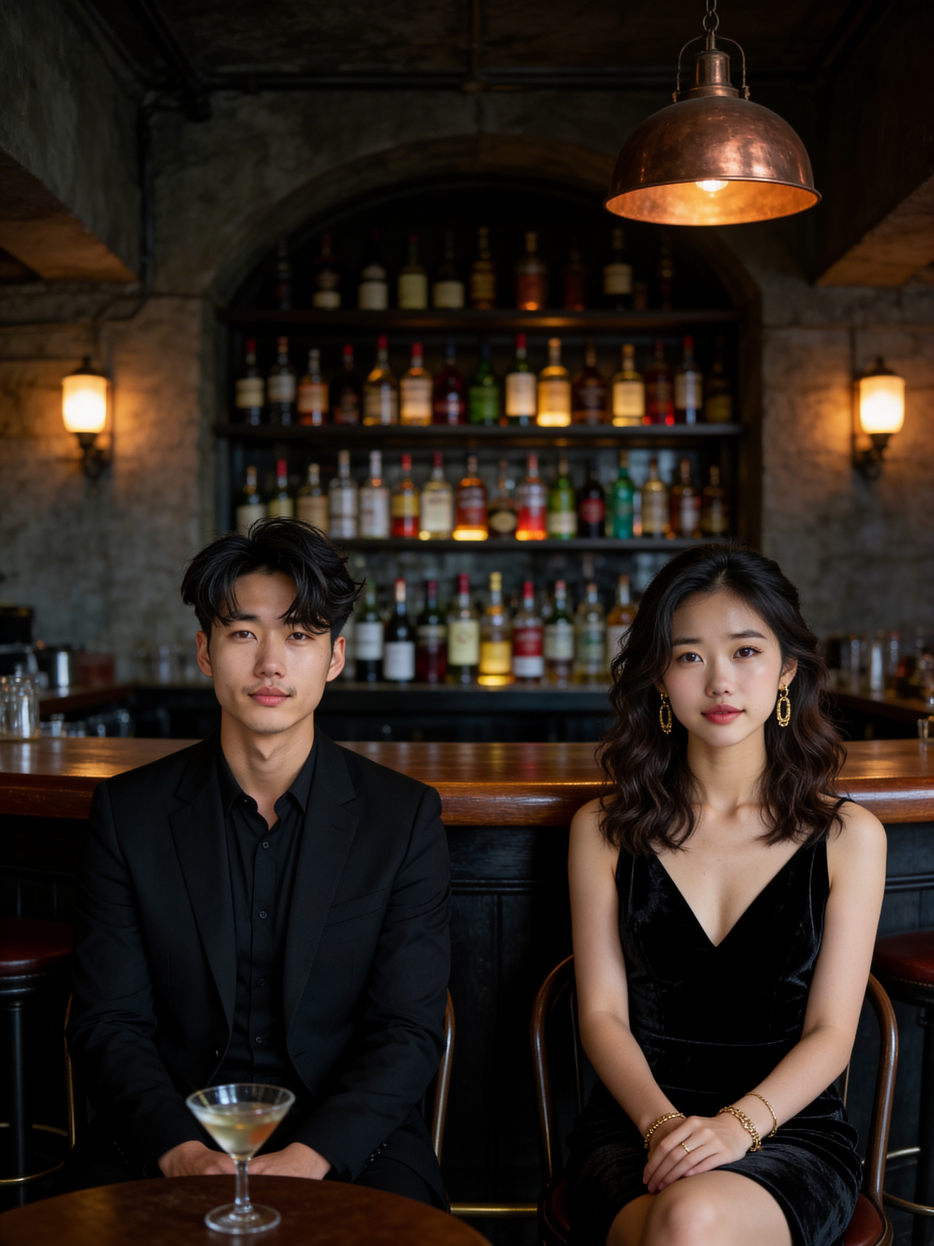 언더그라운드 바 - 시네마틱 화보