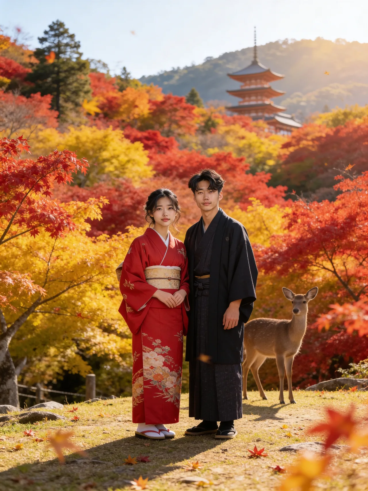 Miyajima Autumn Leaves