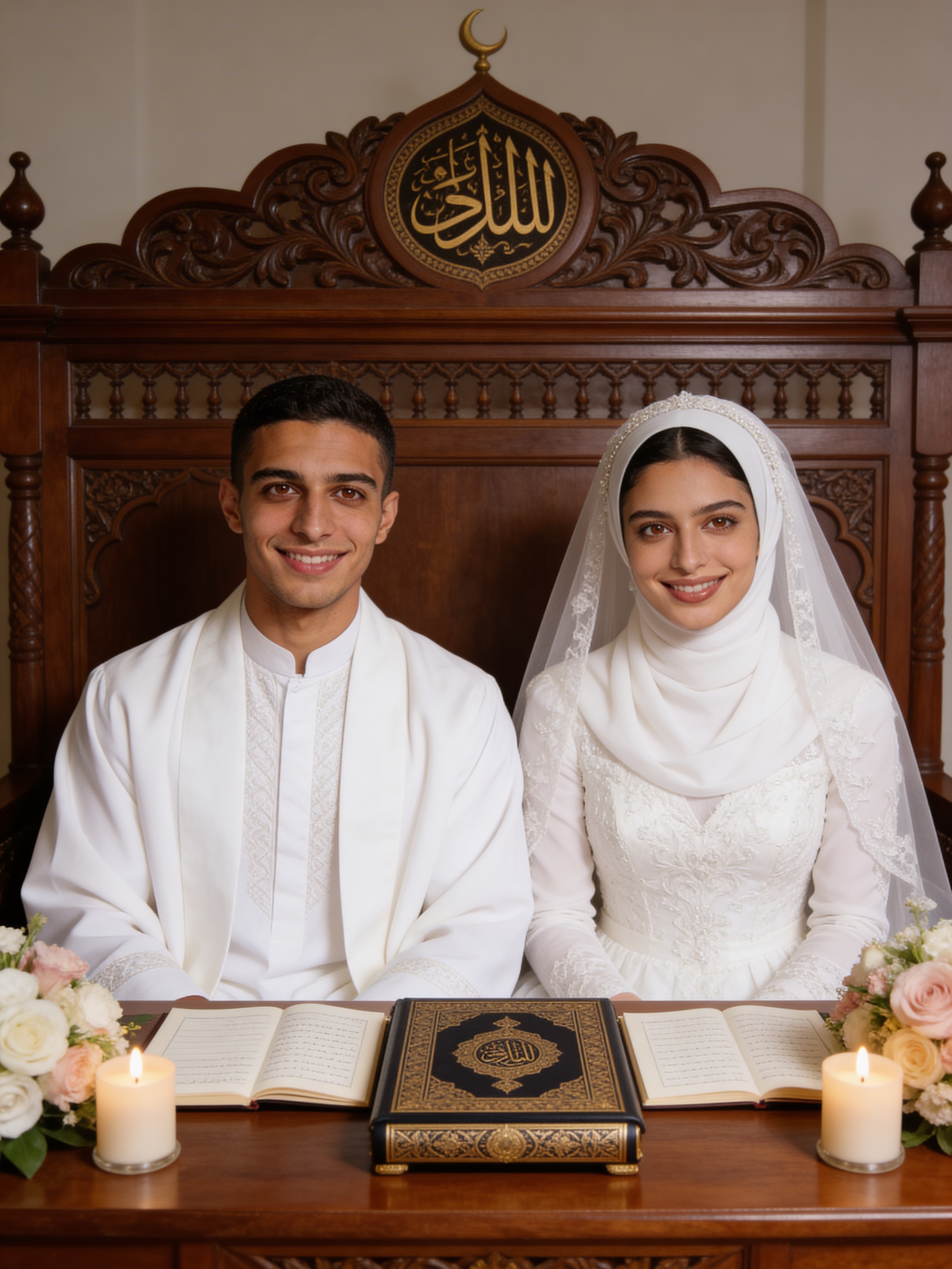 عقد النكاح - حفل زفاف عربي