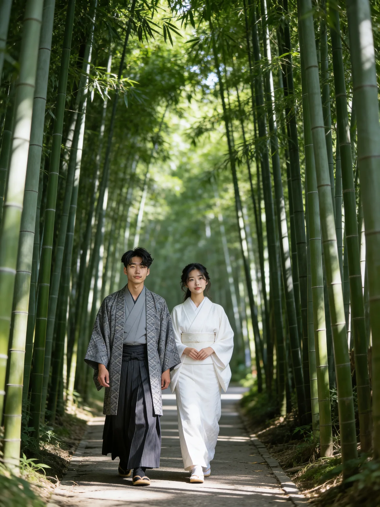 Bamboo Grove Kimono