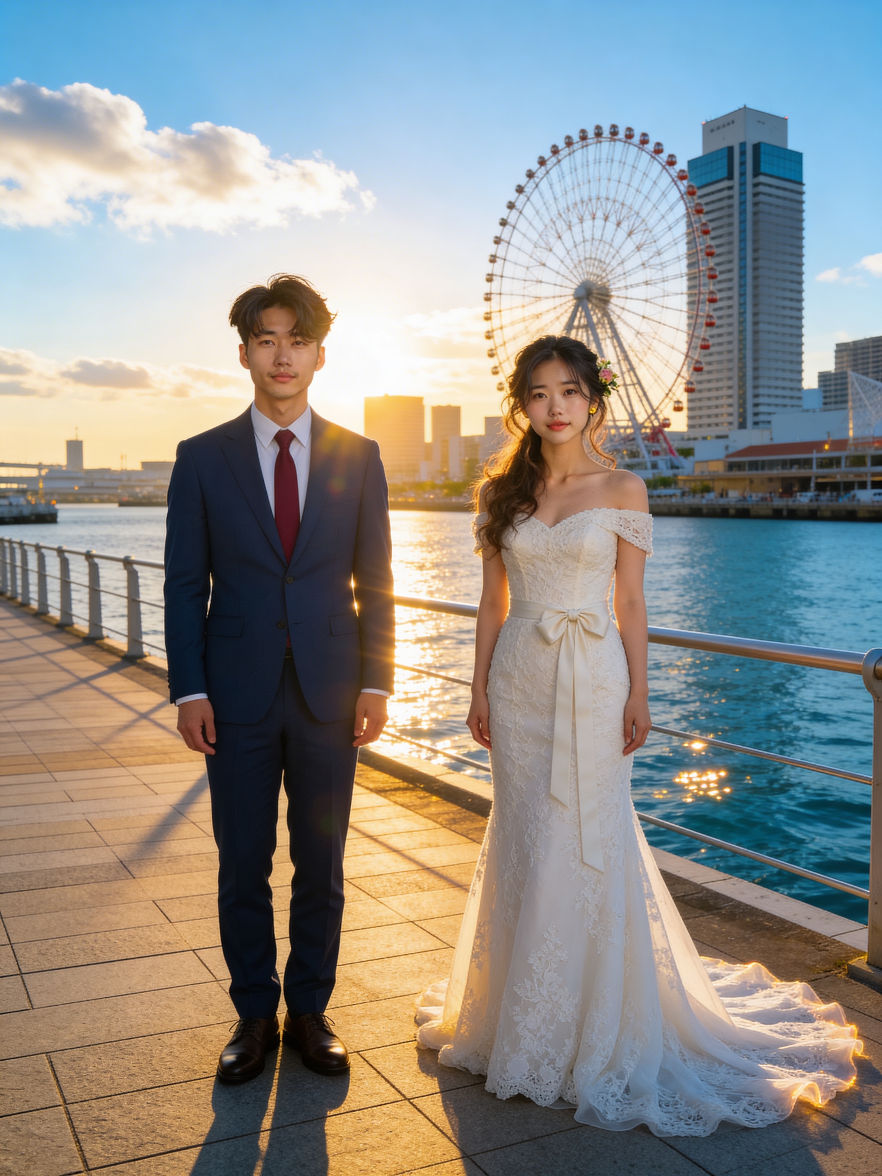 横浜みなとみらい - 洋装ロケーション