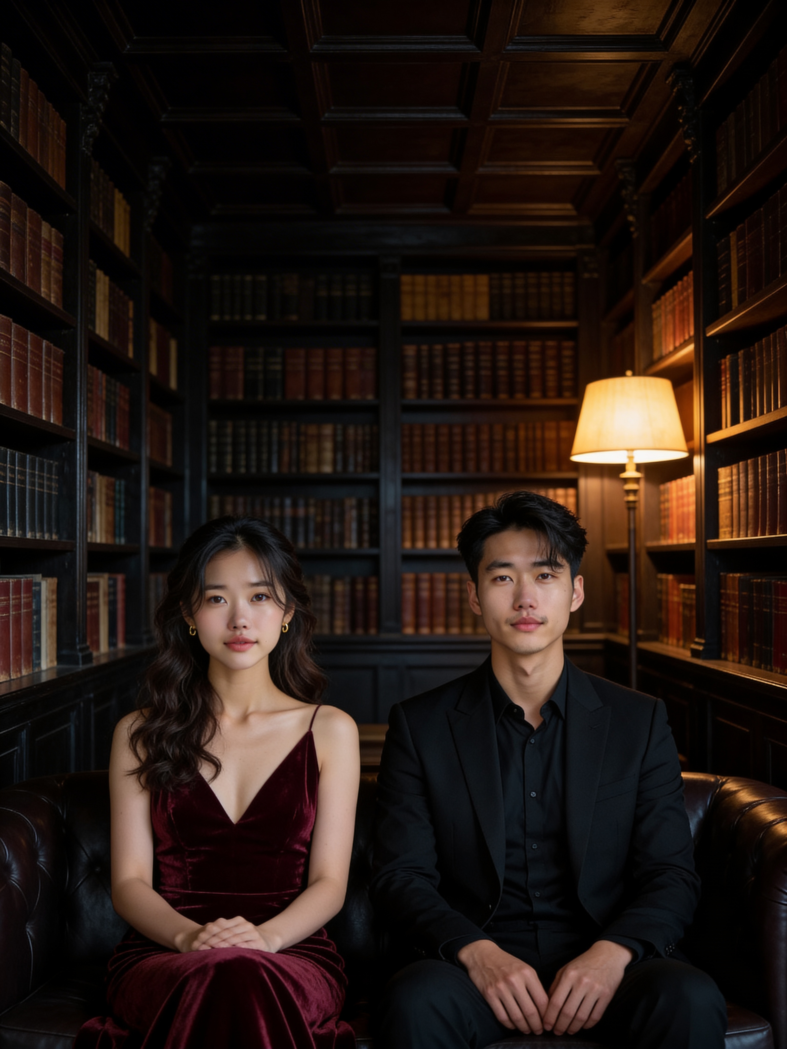 다크 라이브러리 - 시네마틱 화보