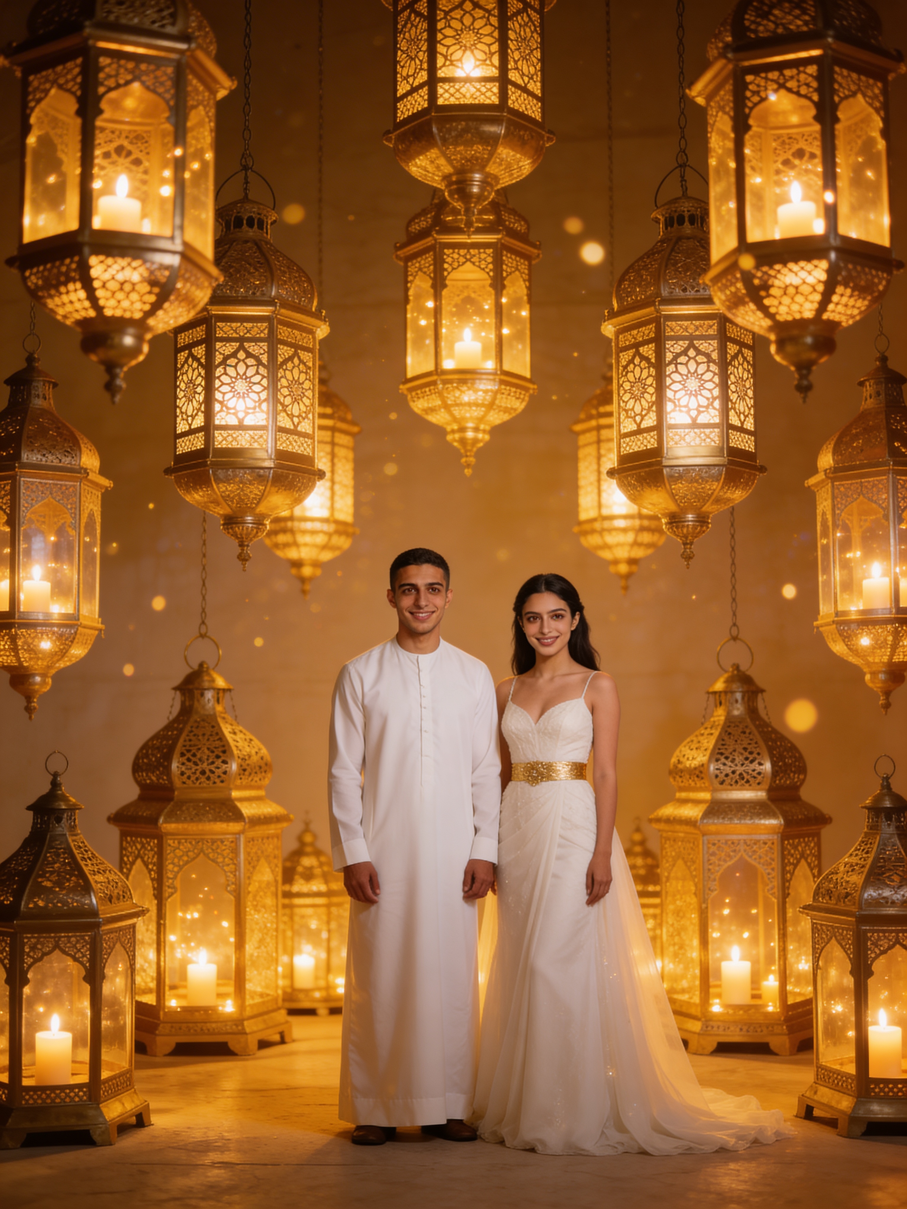 فانوس رمضاني - حفل زفاف عربي