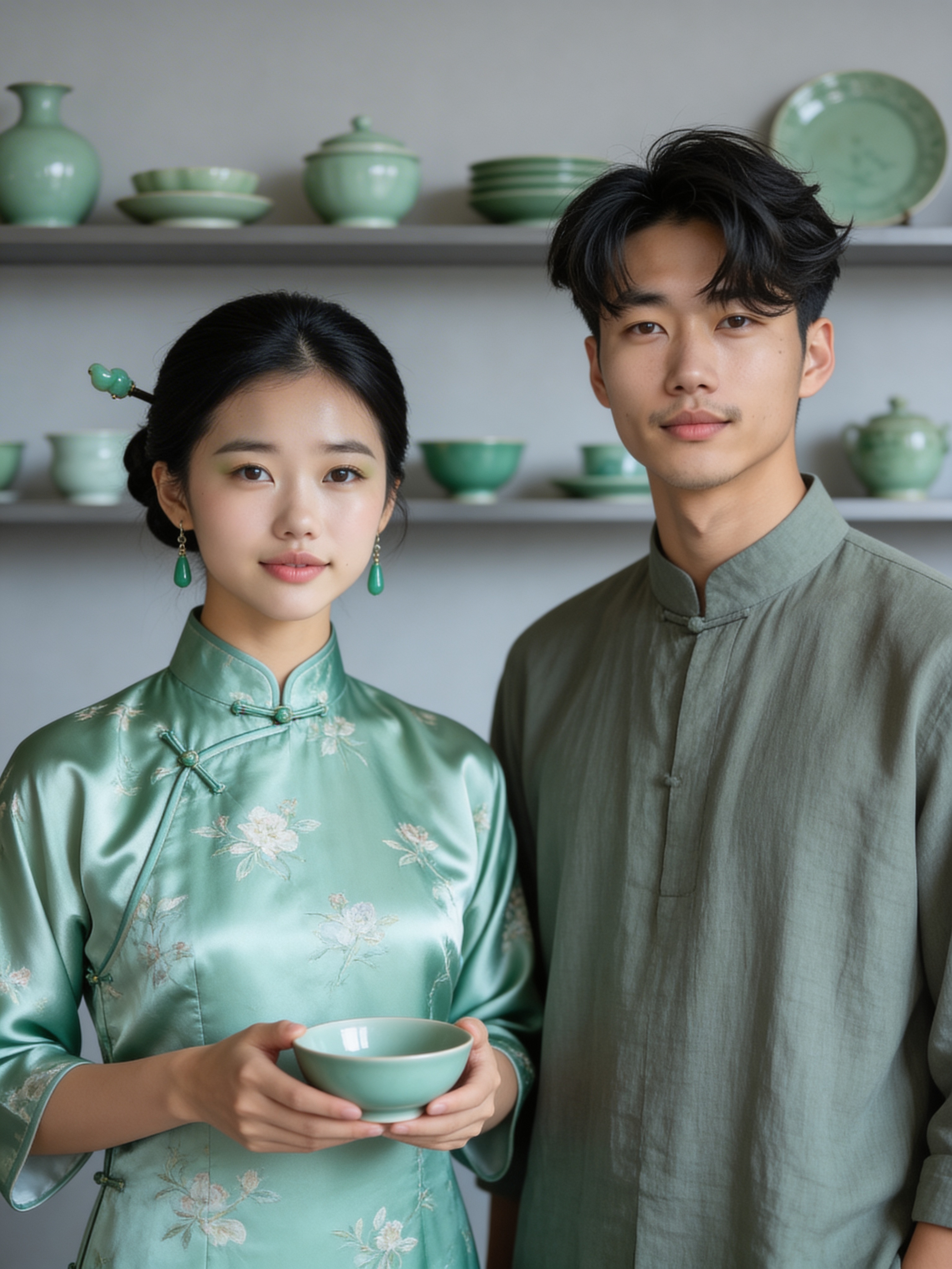 青瓷古韵 - 新中式