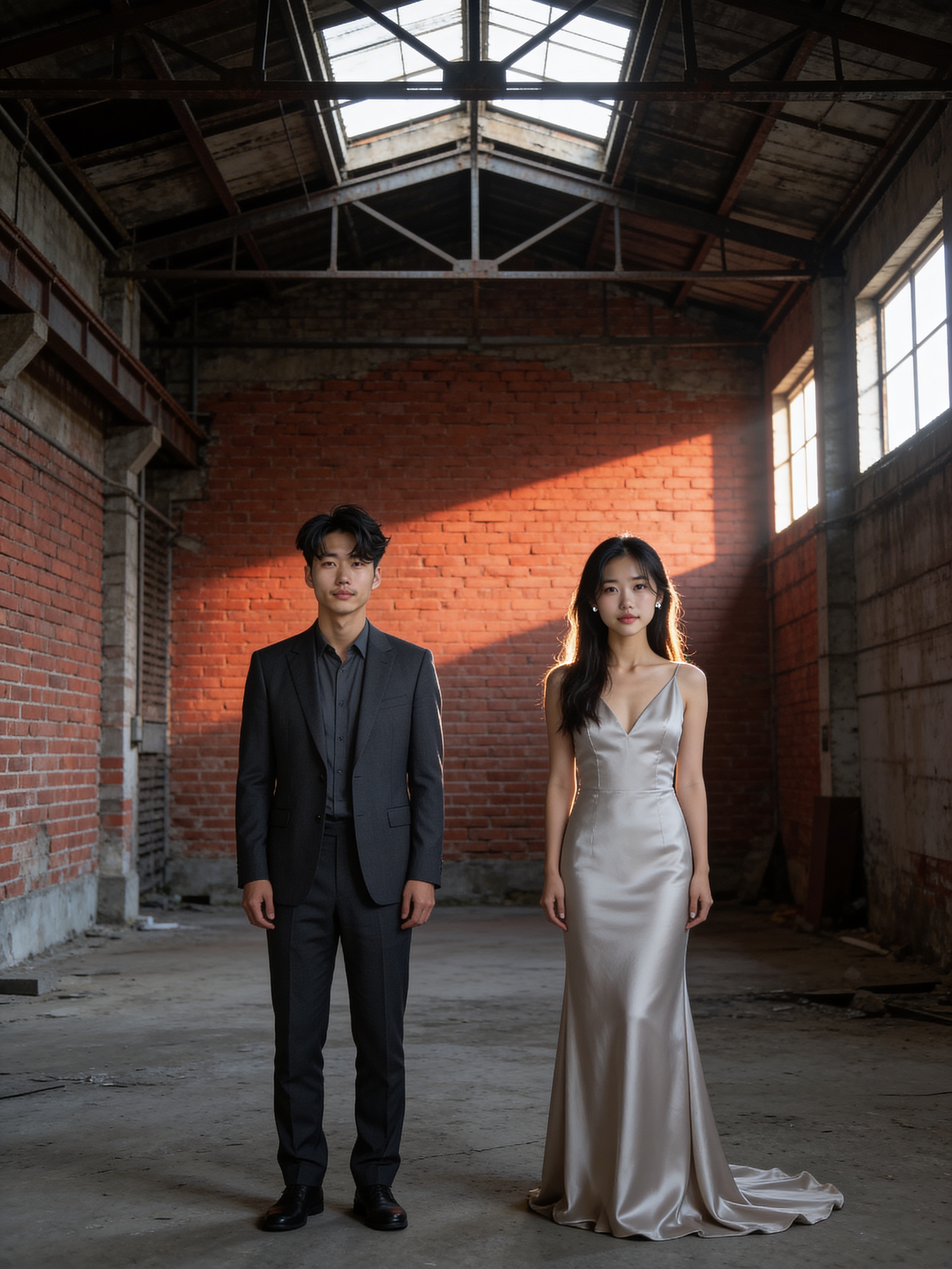 옛 공장 창고 - 시네마틱 화보