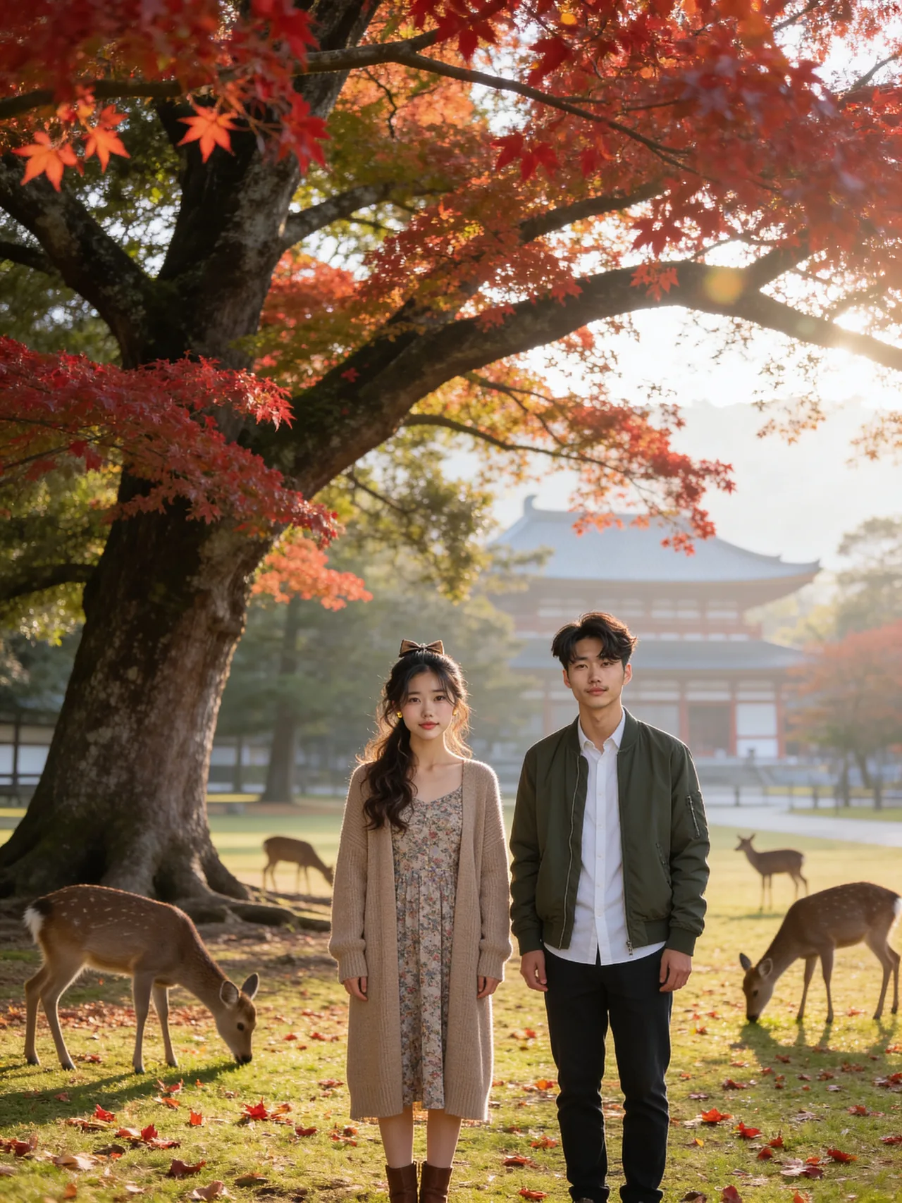 Nara Autumn & Deer