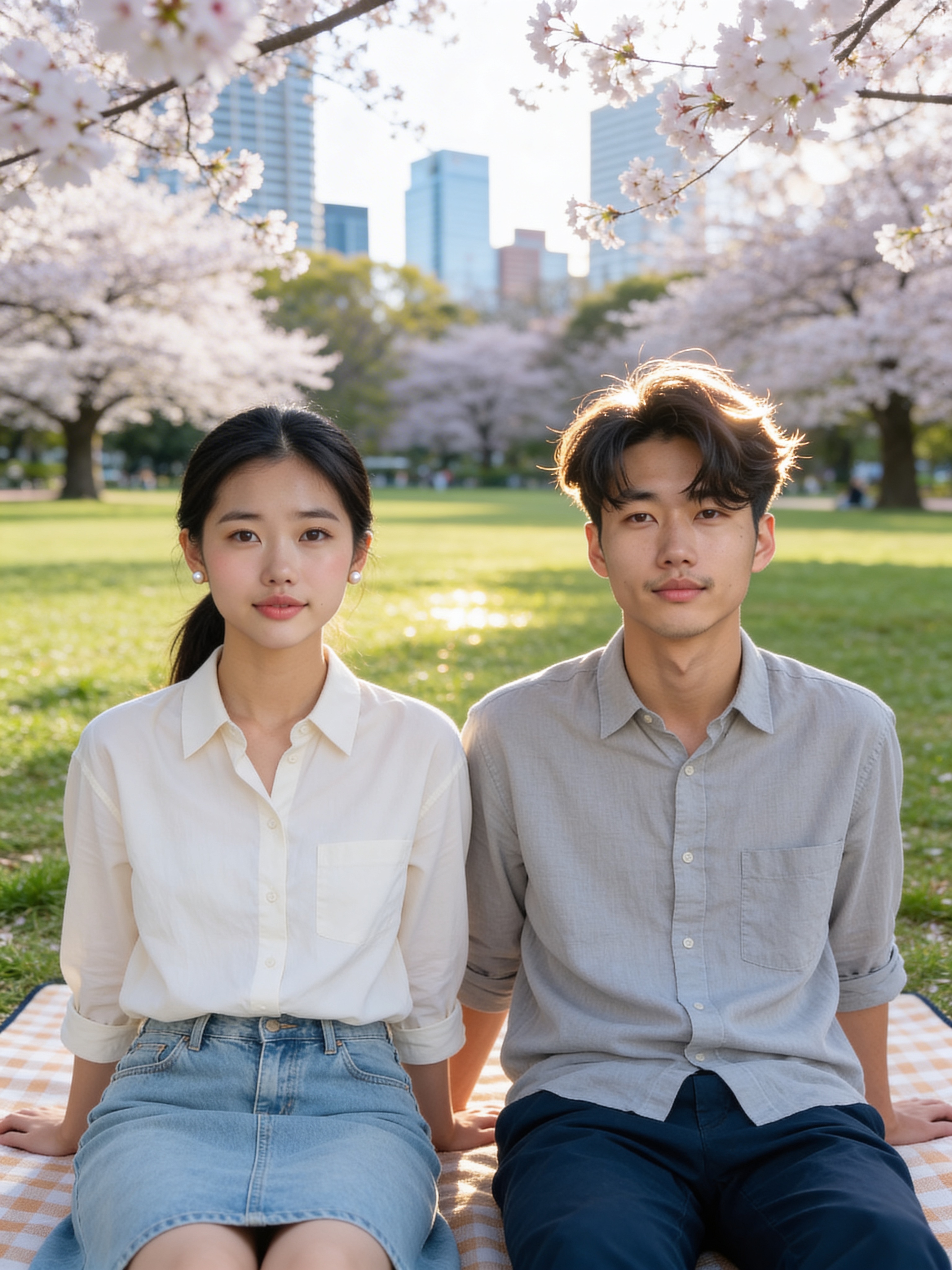 新宿御苑ピクニック - 季節フォト