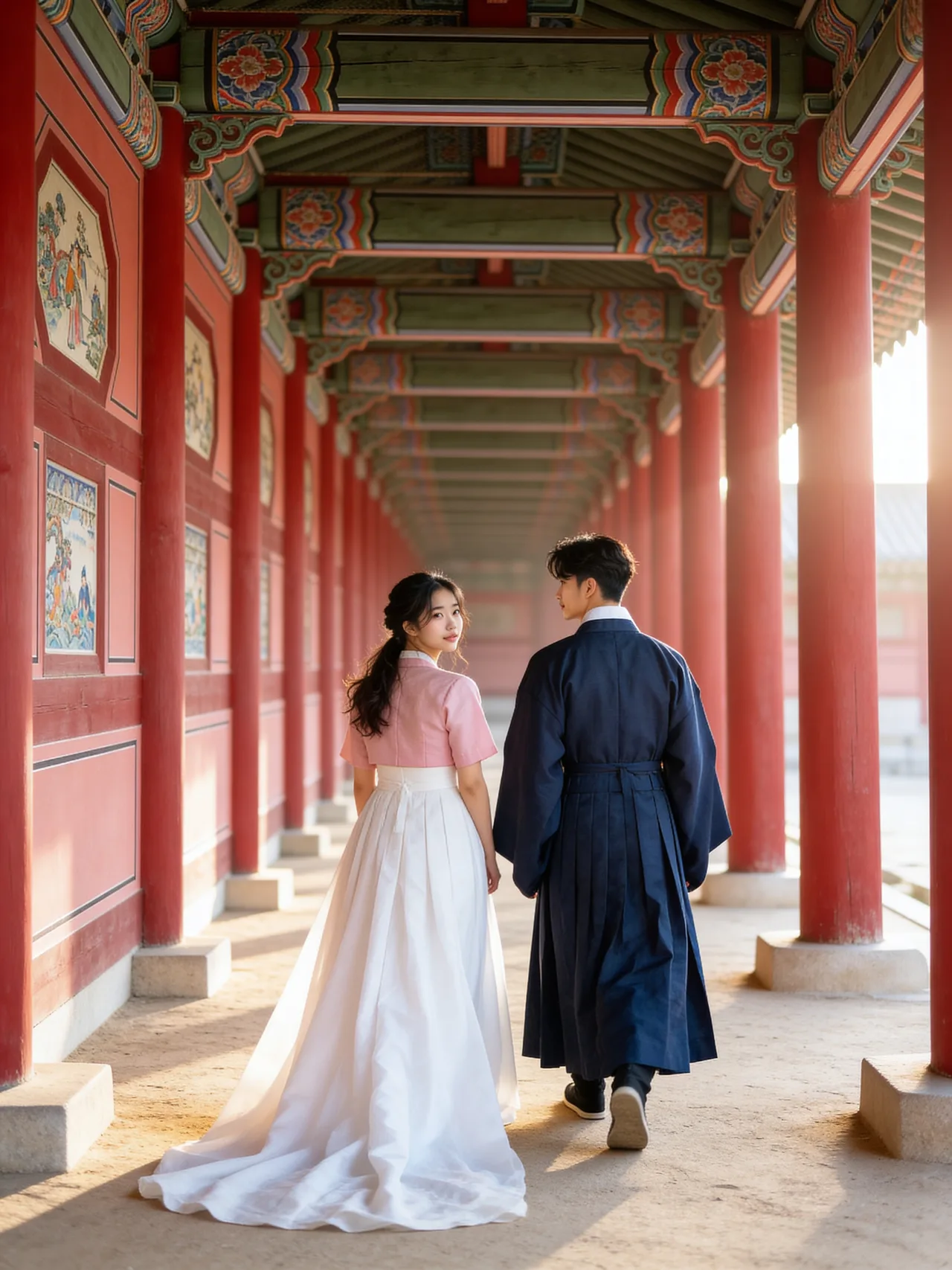 Hanbok from Behind