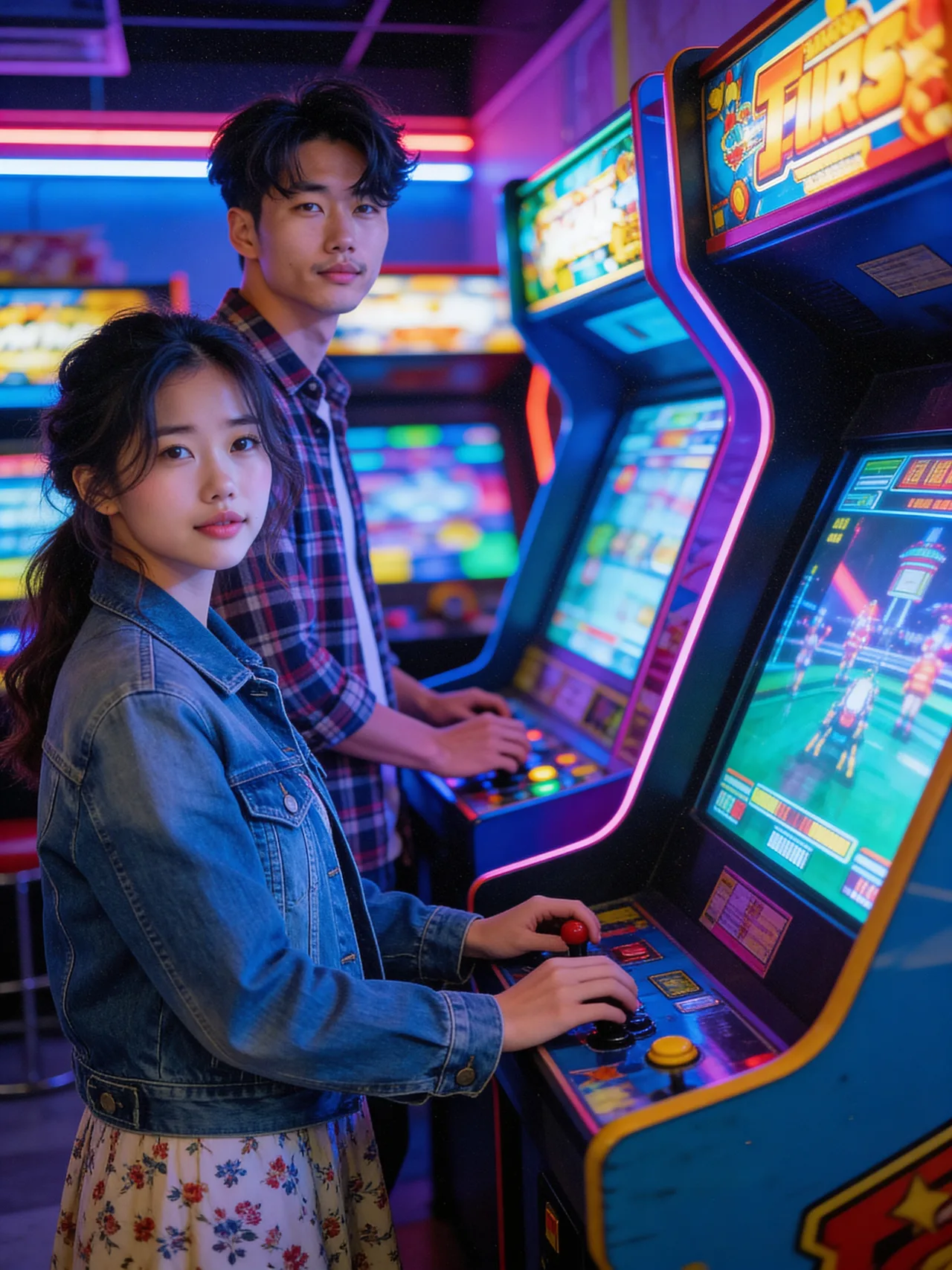 Sala de juegos retro