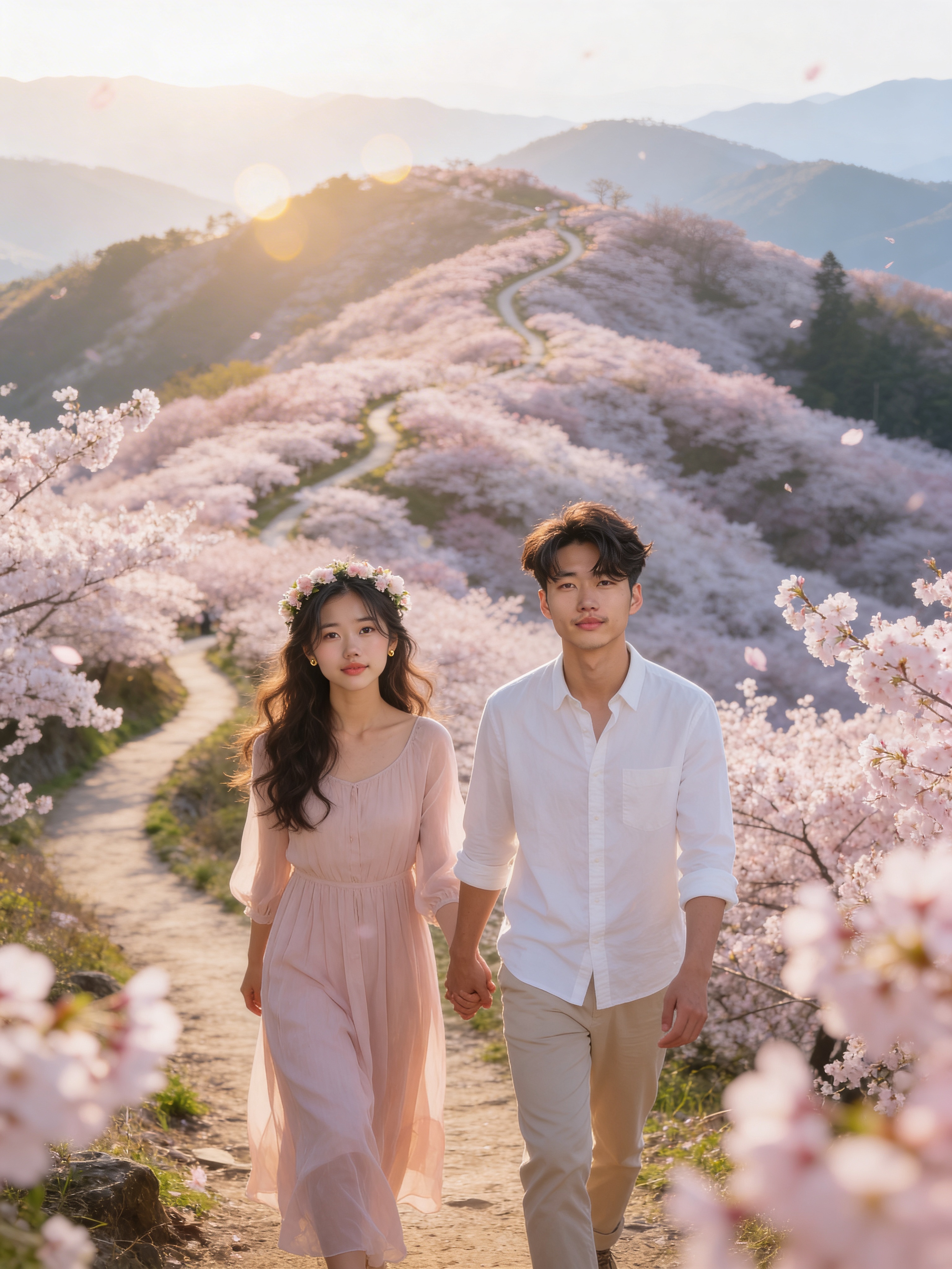 吉野山千本桜 - 季節フォト