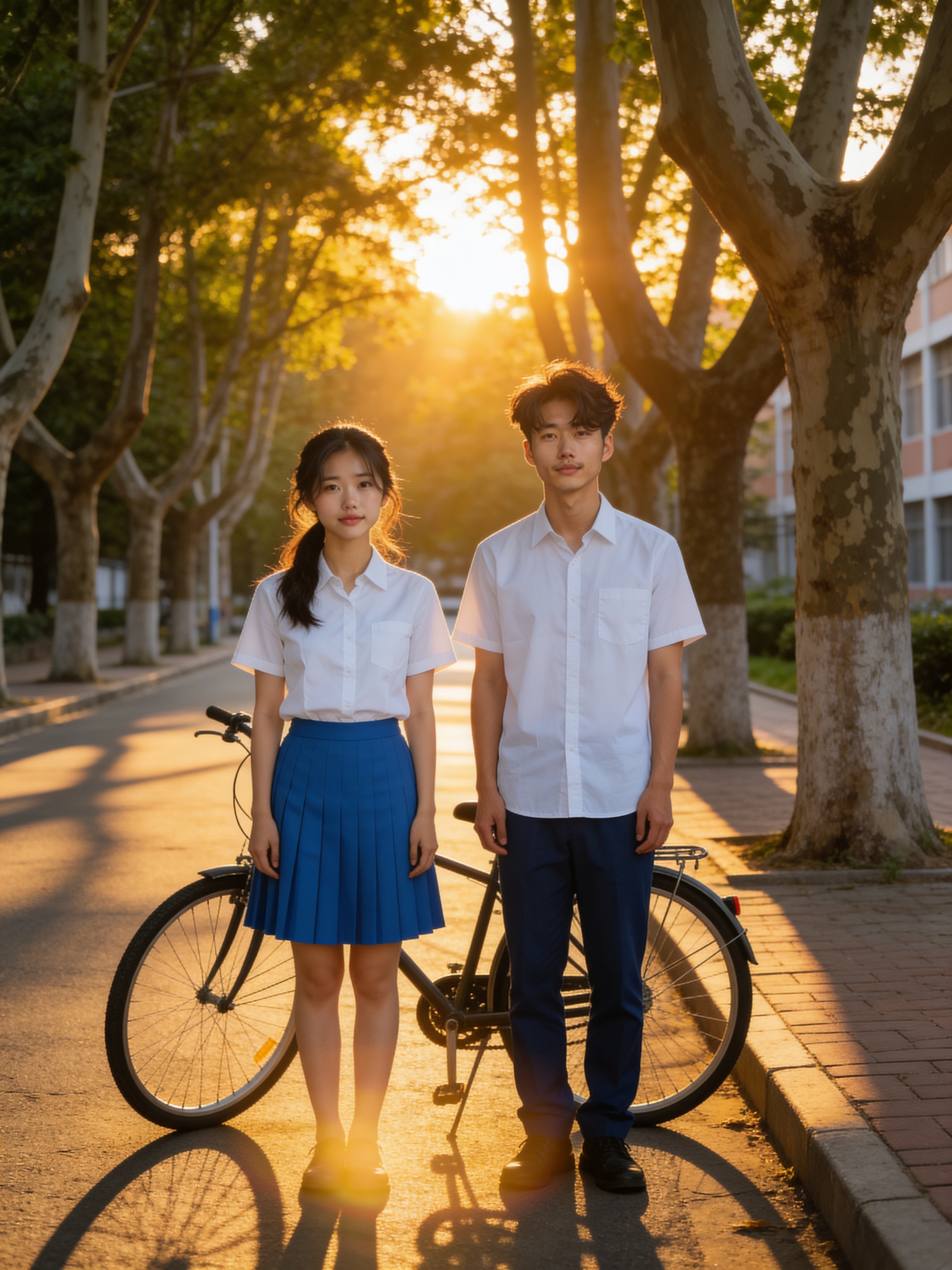 单车夕阳 - 校园青春