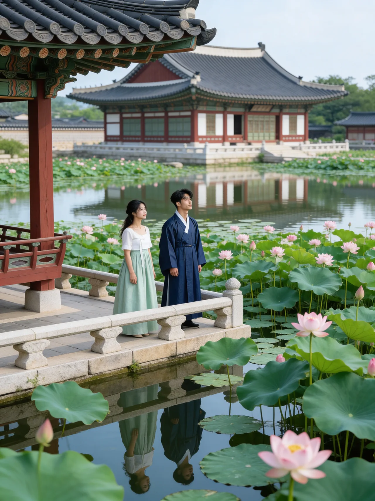 Lotus Pond Hanbok