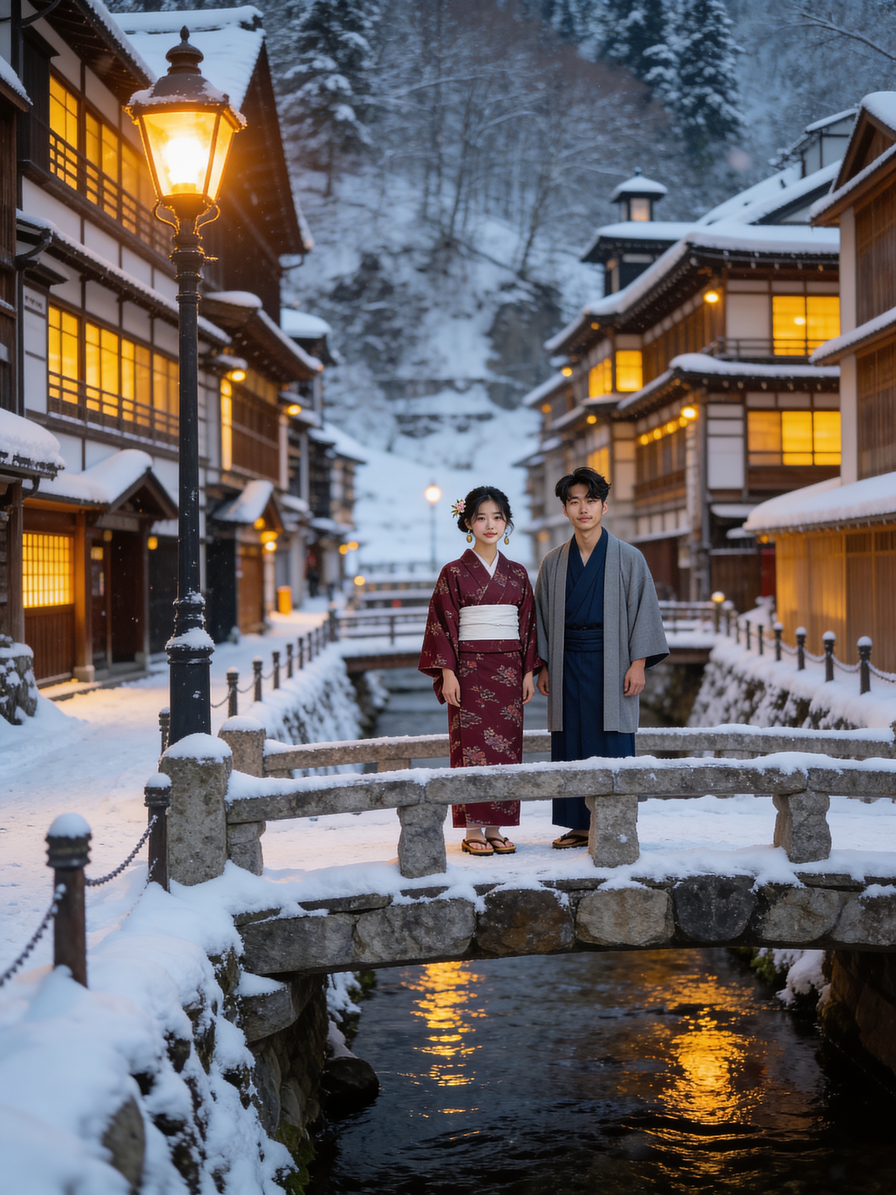 銀山温泉 - 季節フォト