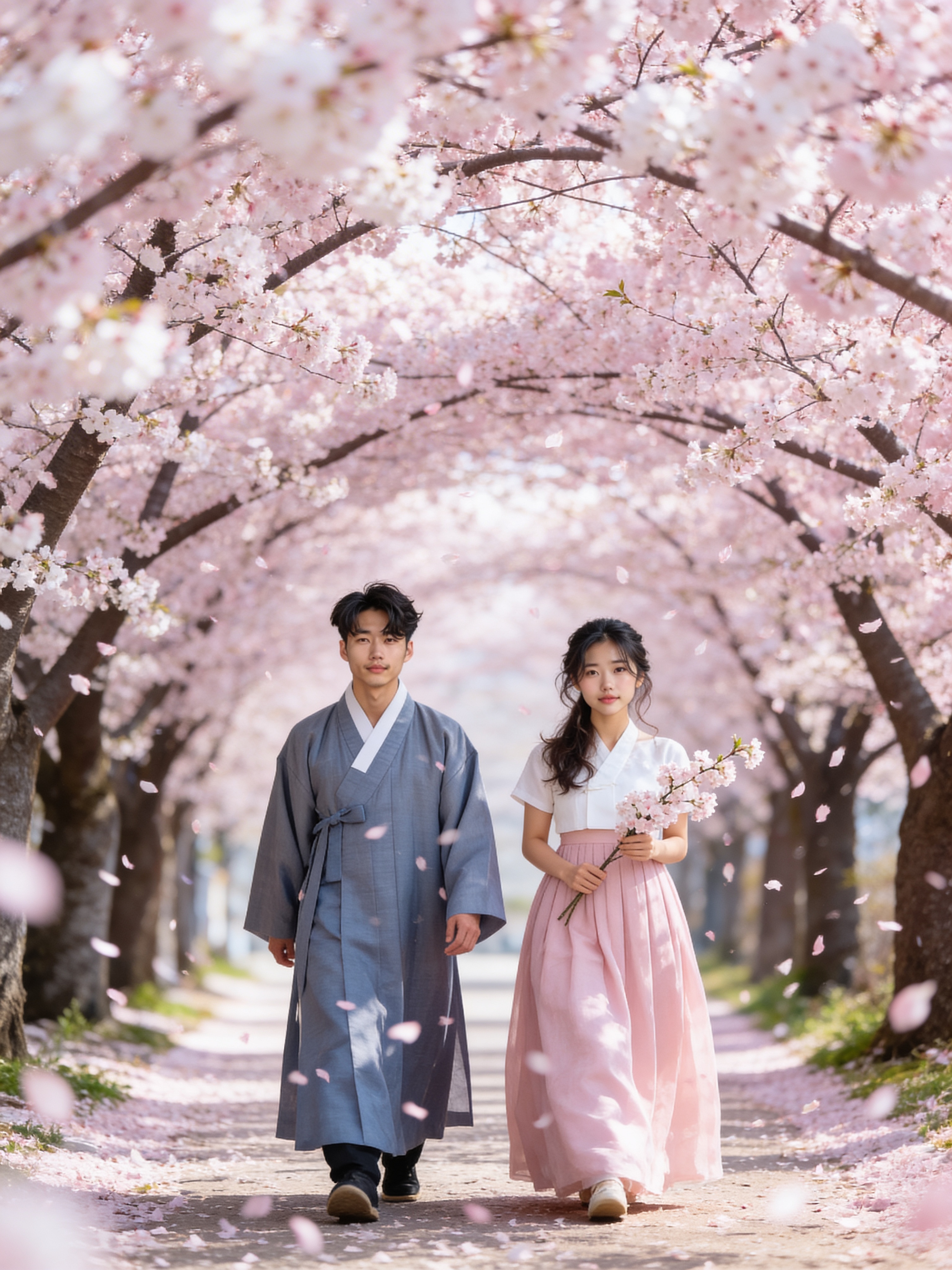 한복 웨딩 - 개 템플릿 4