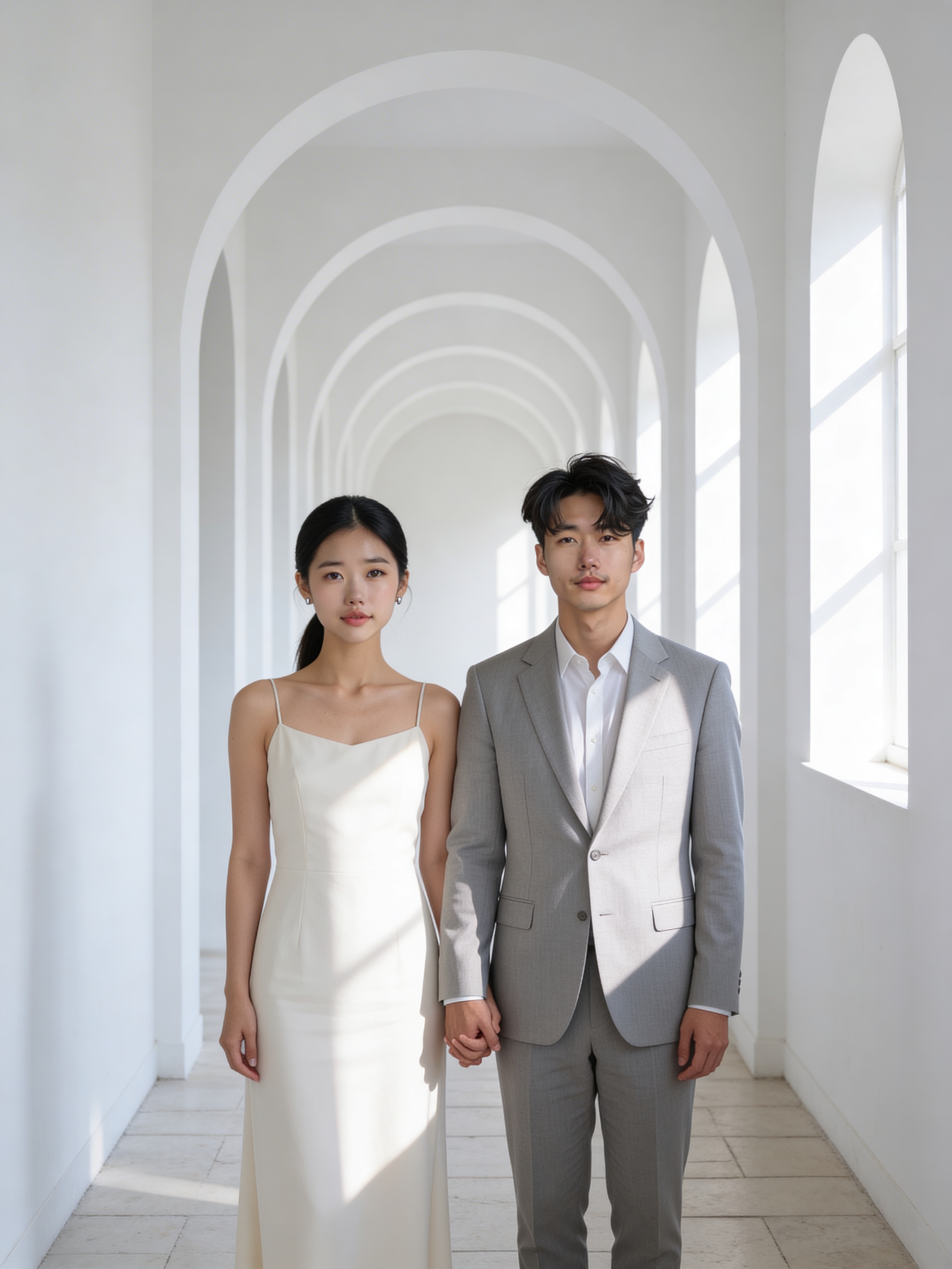 미니멀 복도 - 시네마틱 화보