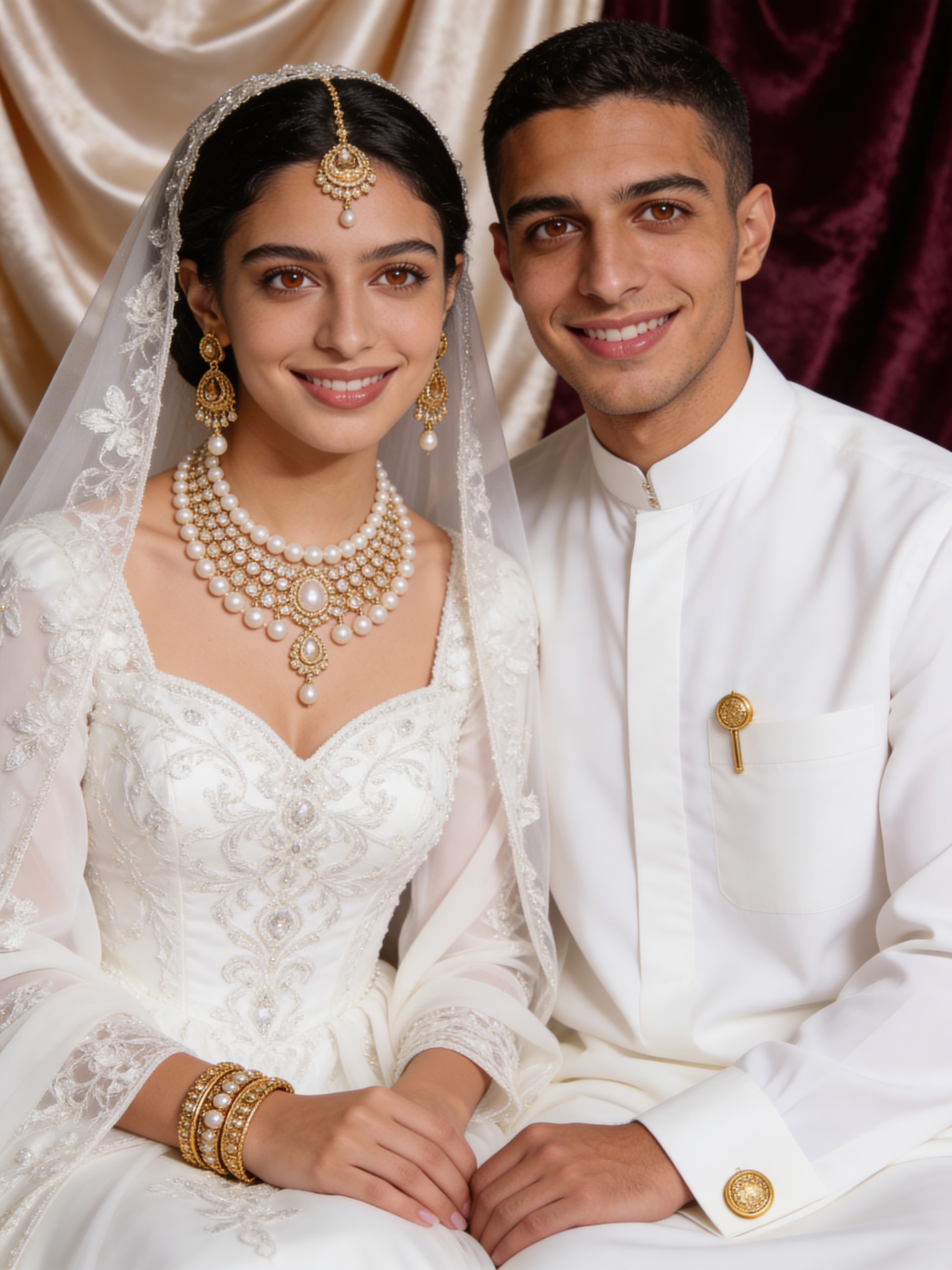 لؤلؤ وذهب - حفل زفاف عربي