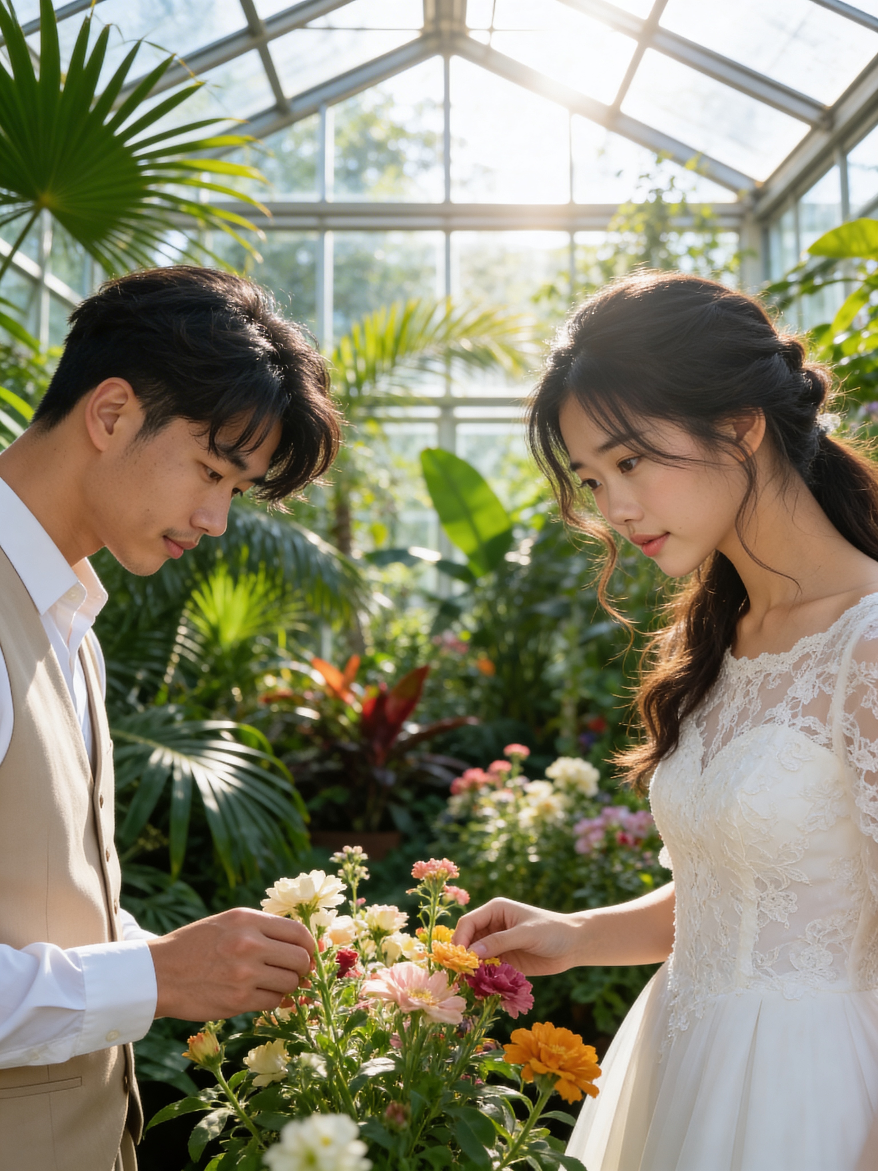 Greenhouse Morning Light