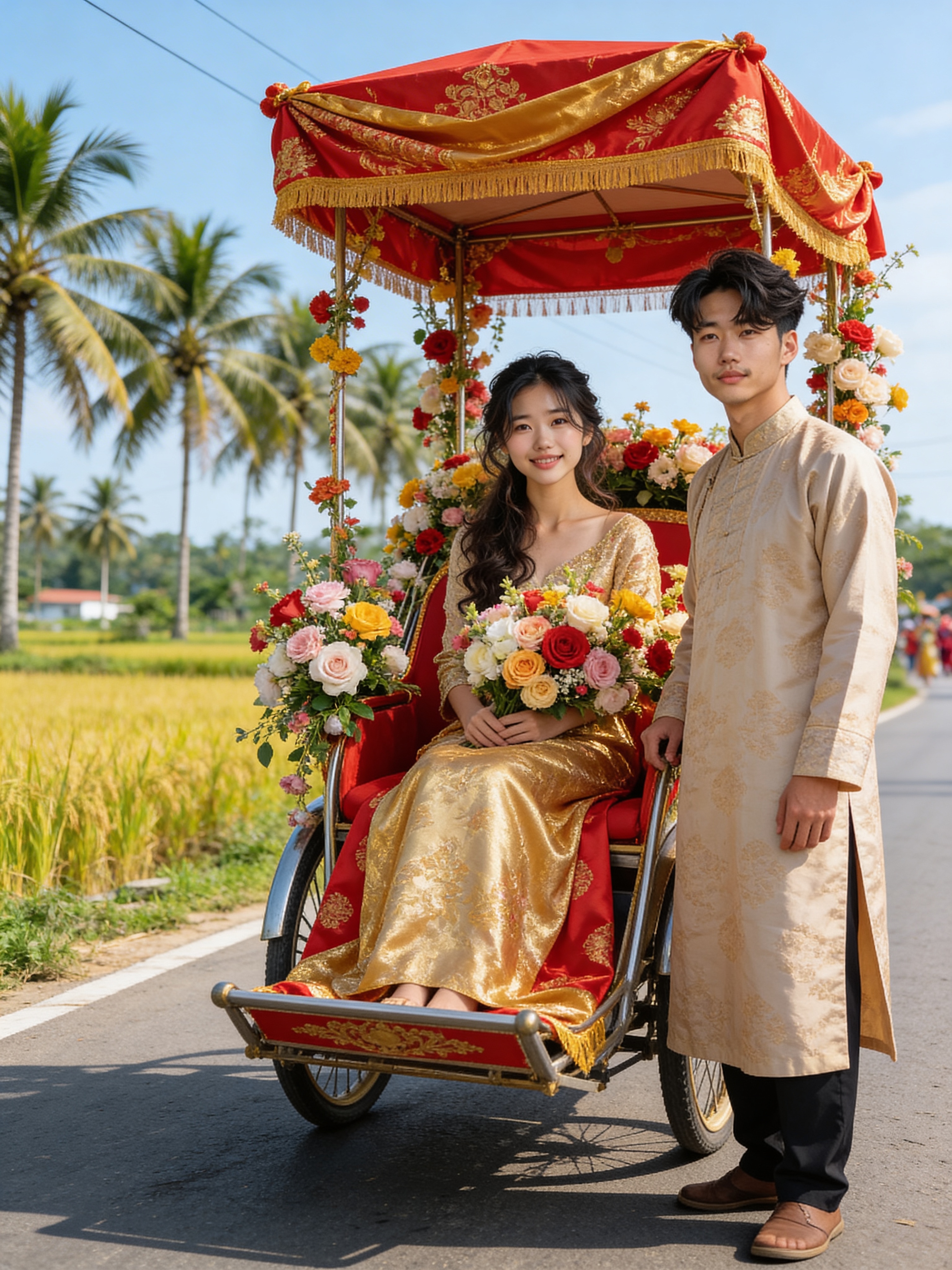 Kiệu hoa rước dâu