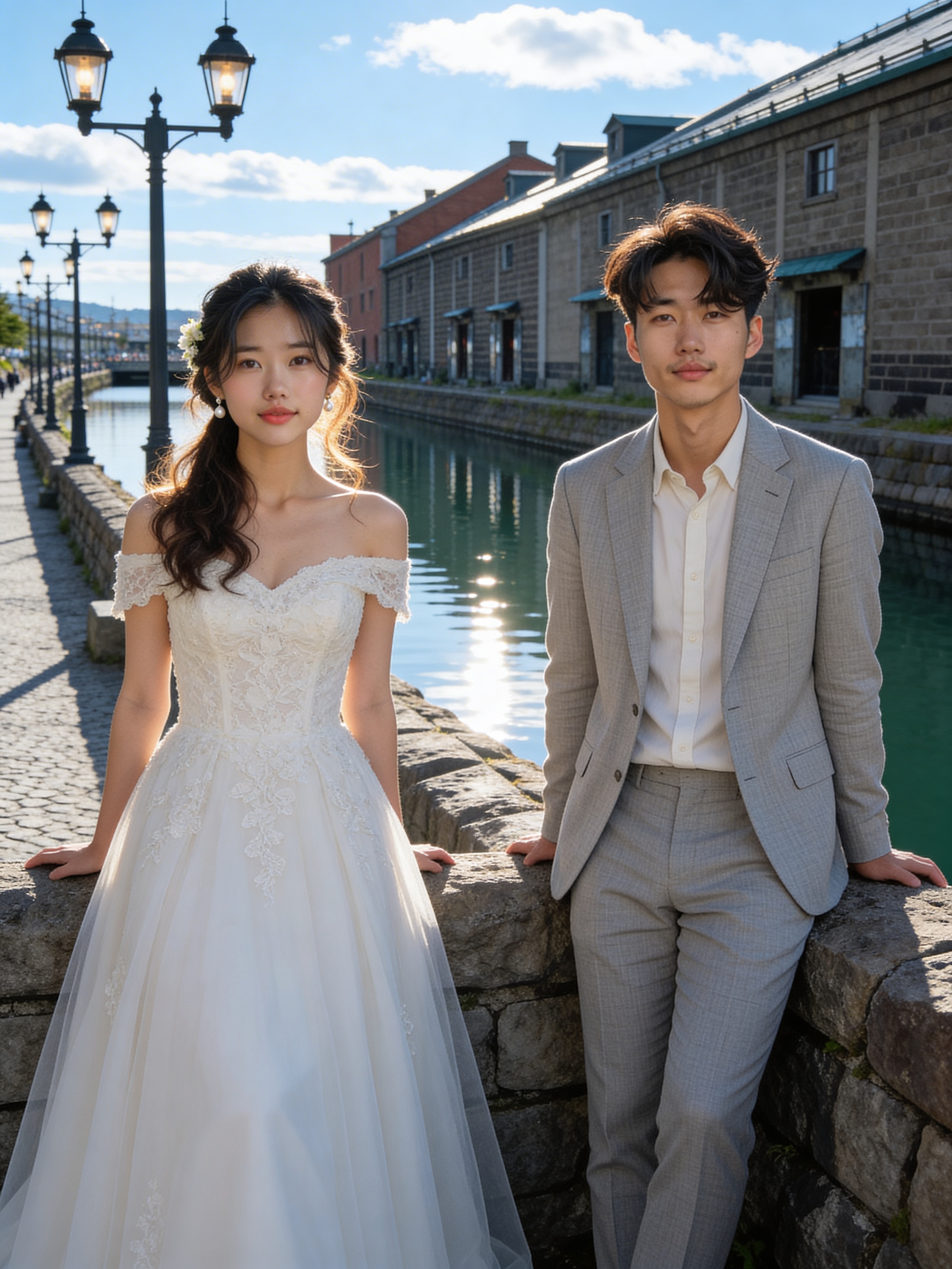 小樽運河 - 洋装ロケーション