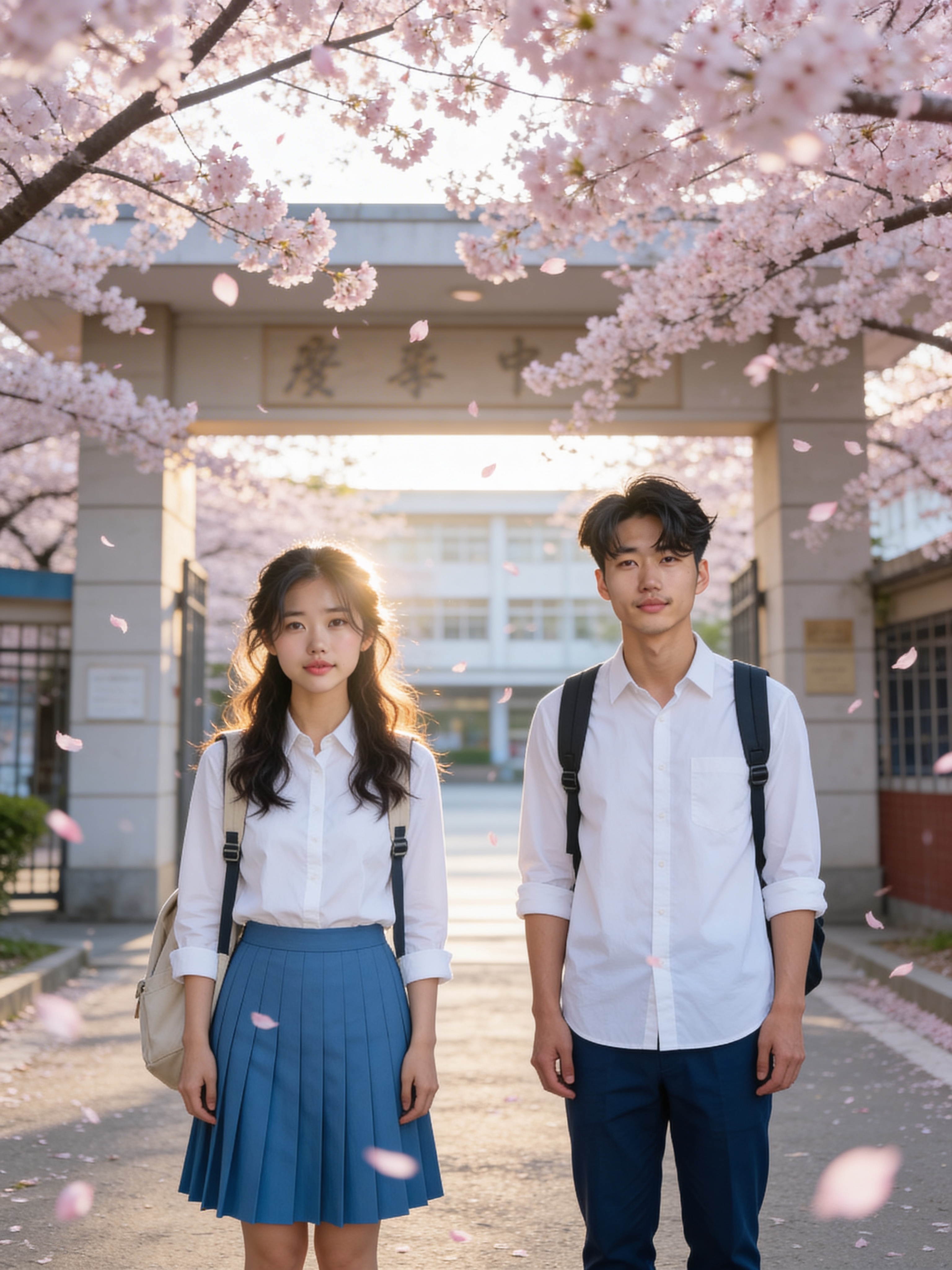 樱花校门 - 校园青春