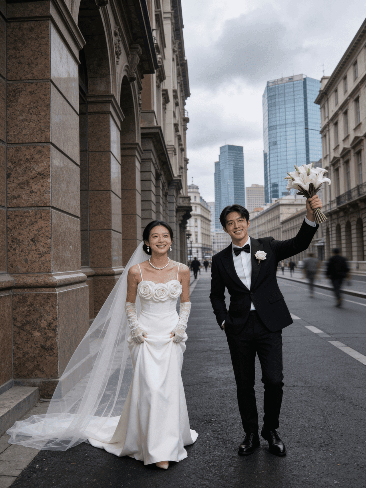 Bouquet Raised Stroll
