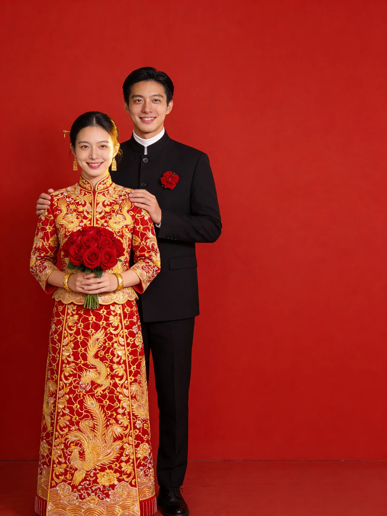 Red Rose Neo-Chinese
