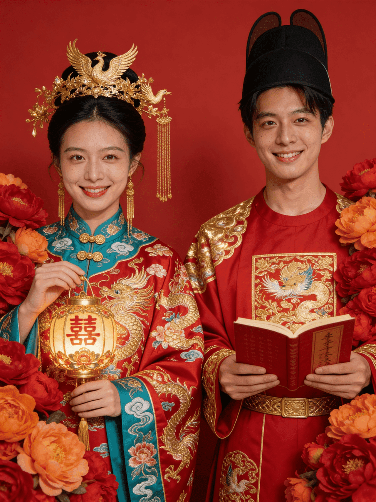 Phoenix Crown & Peony