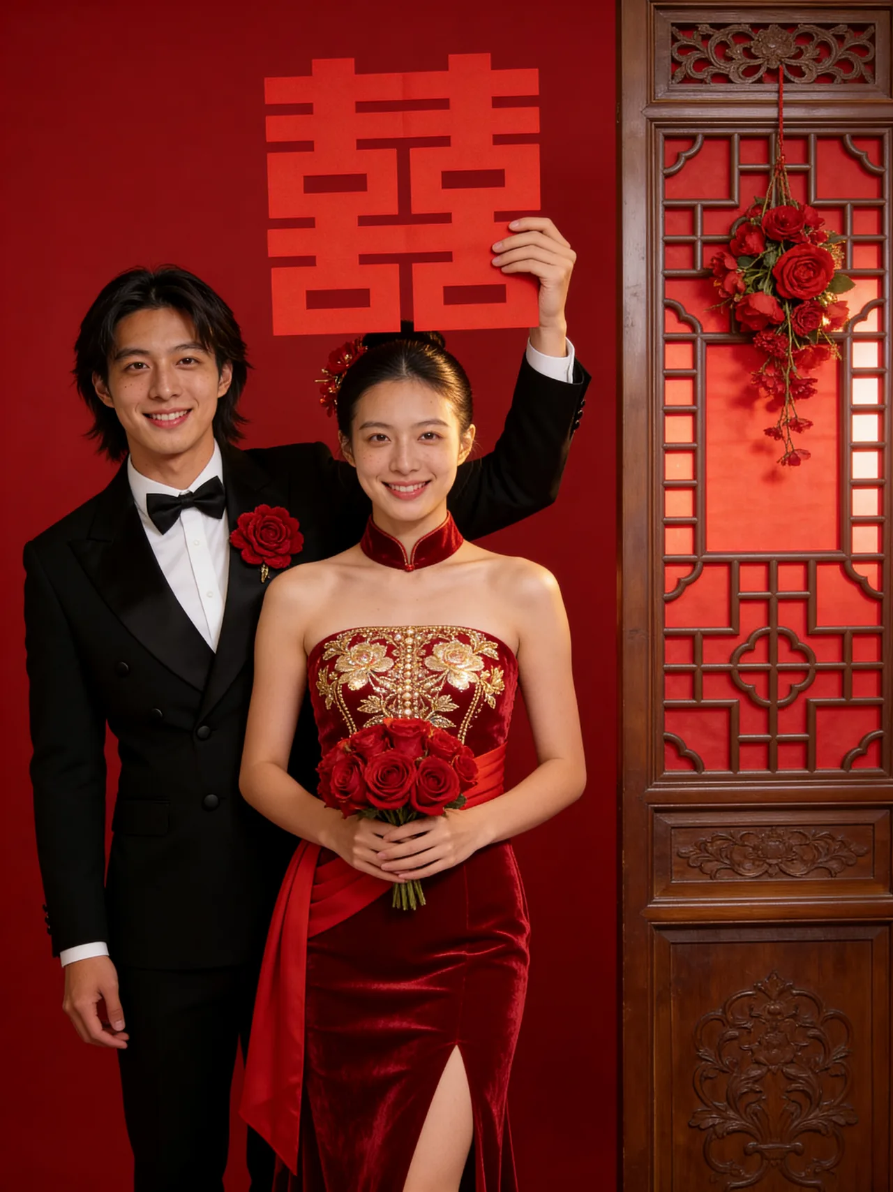 Qipao Wedding Portrait