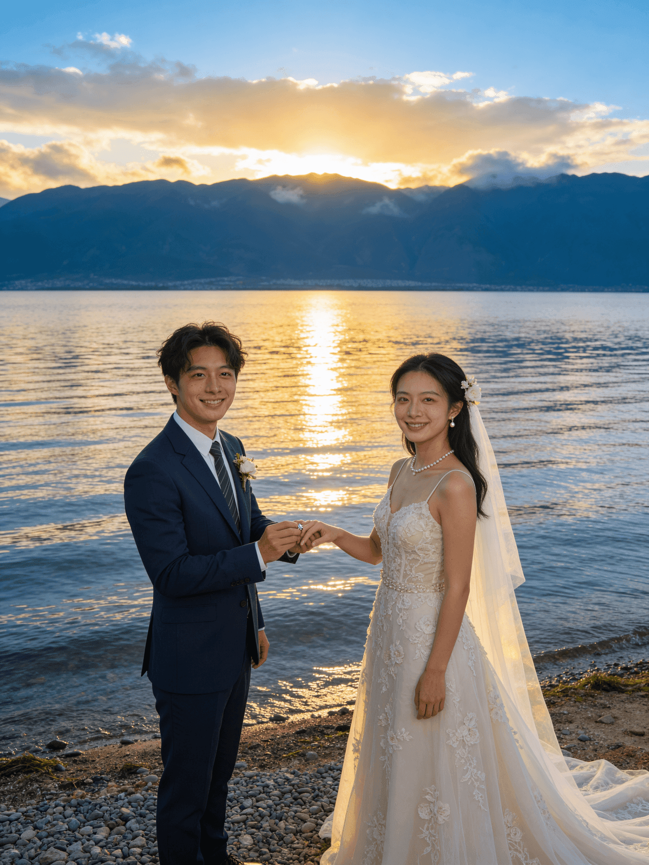 Ring Exchange by the Lake