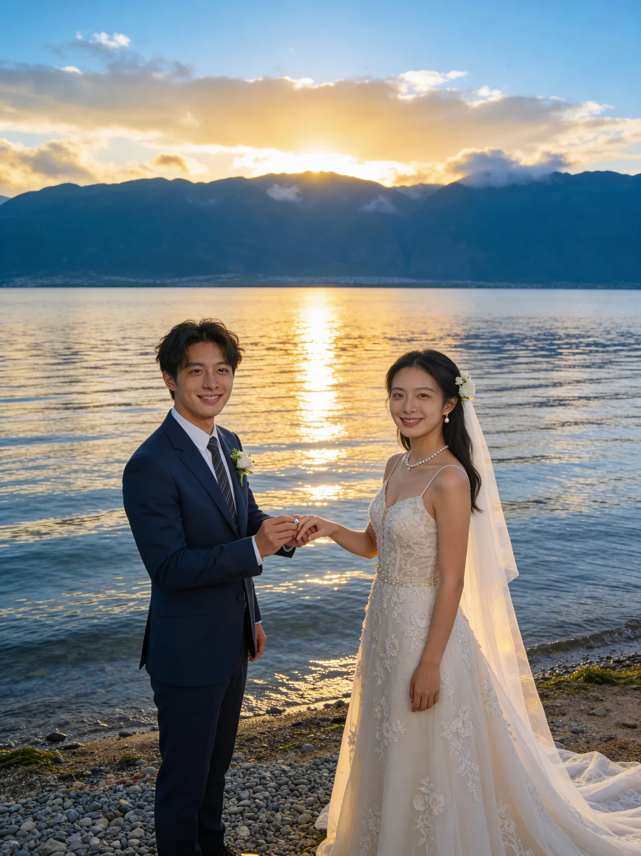 Ring Exchange by the Lake