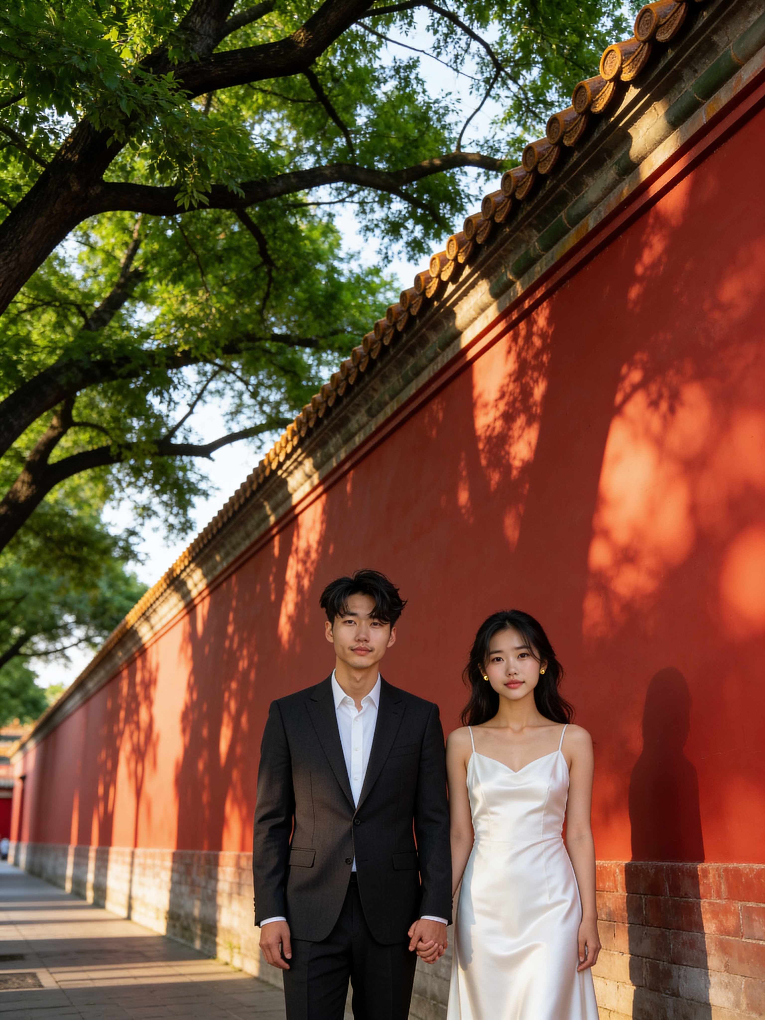 红墙光影 - 新中式