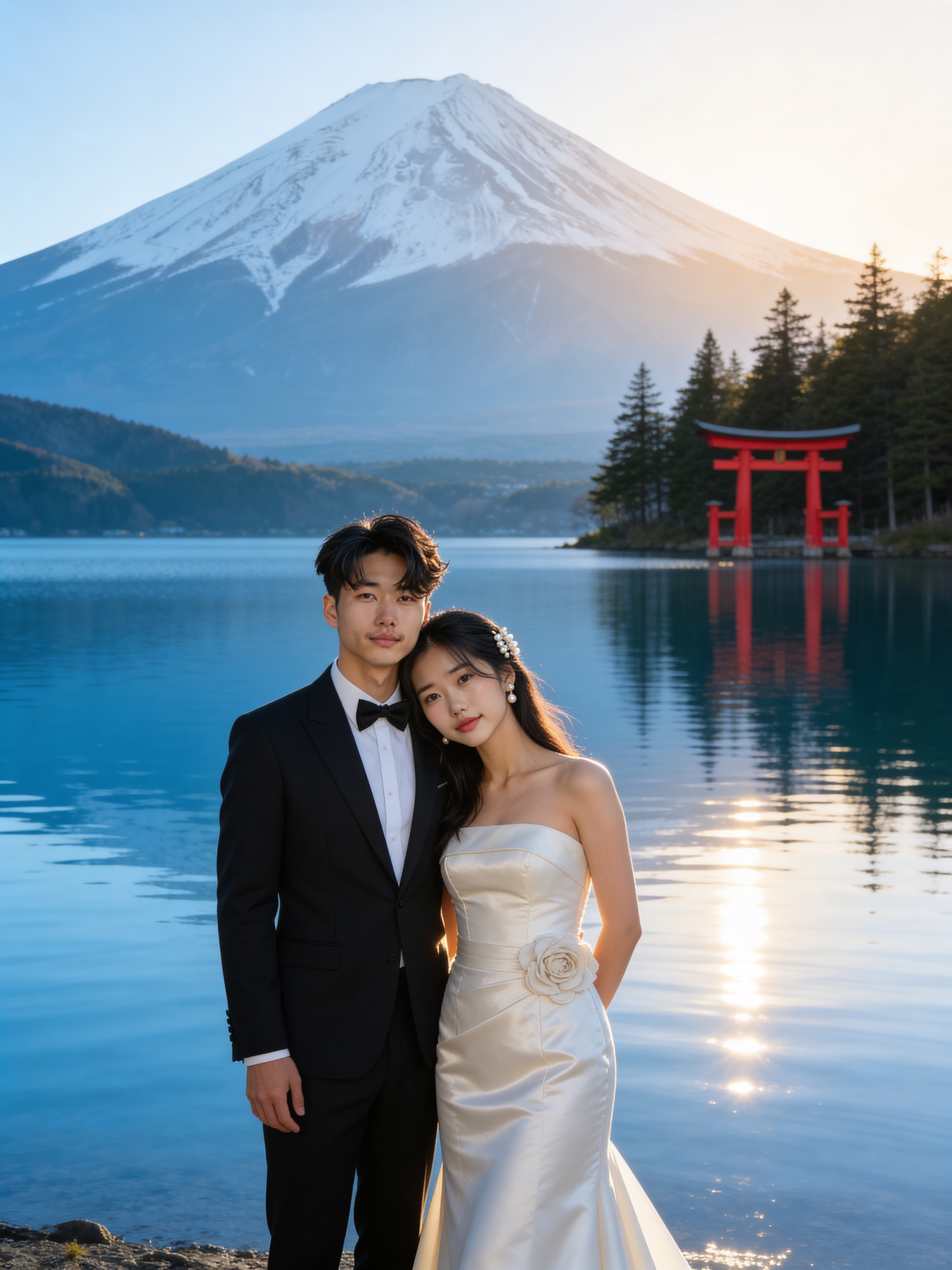 箱根芦ノ湖 - 洋装ロケーション