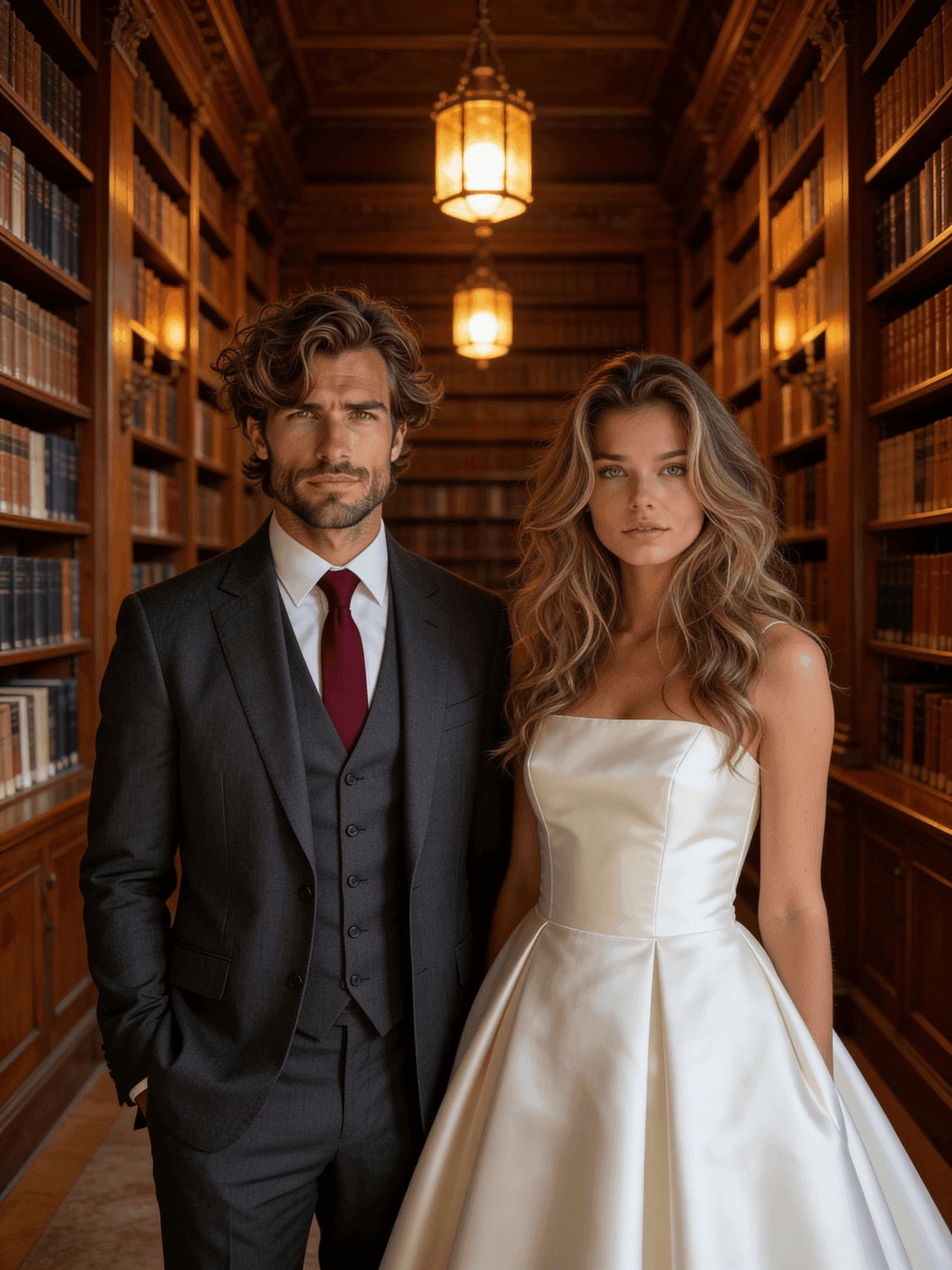 Library Wedding