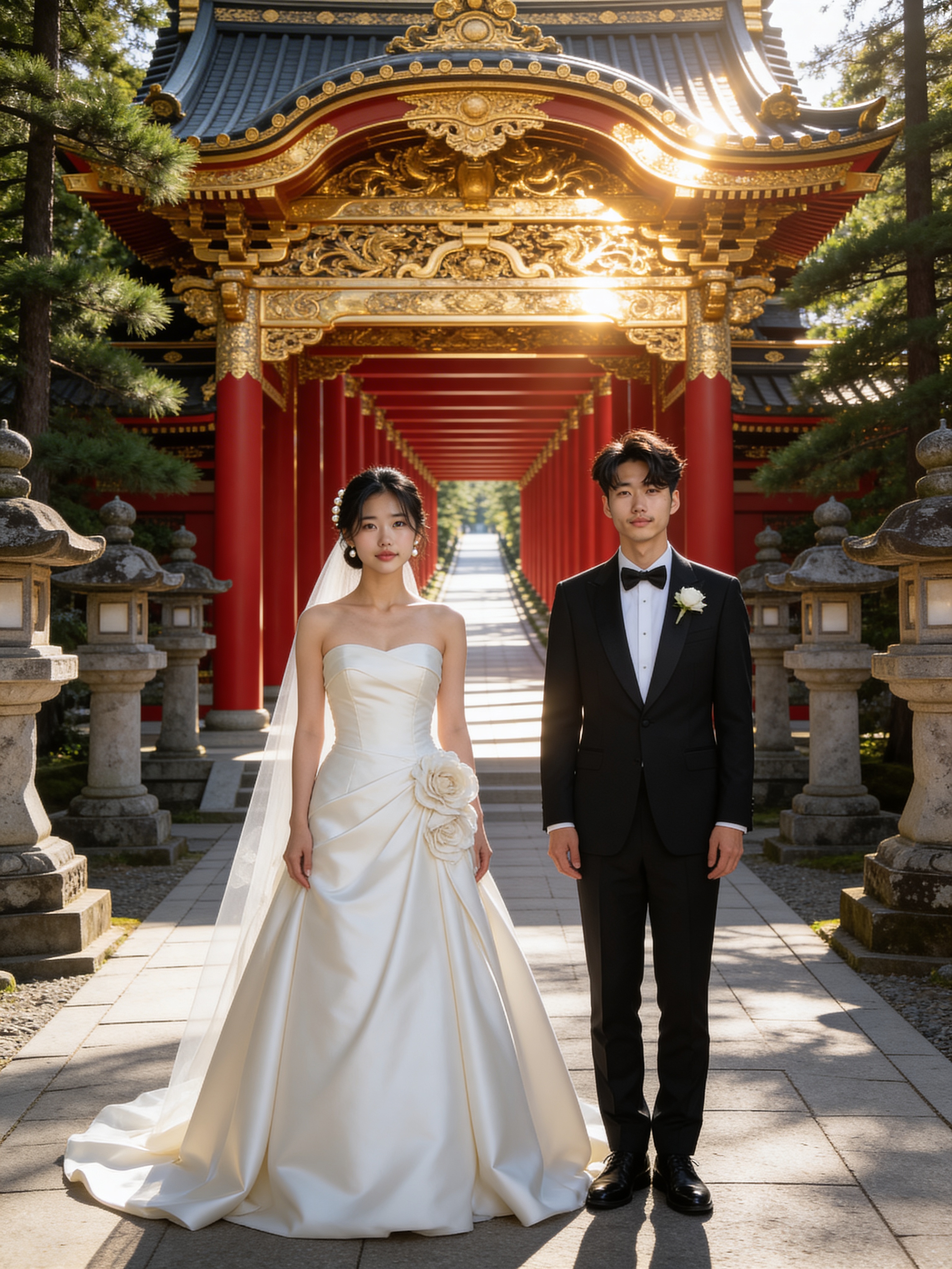 日光東照宮 - 洋装ロケーション