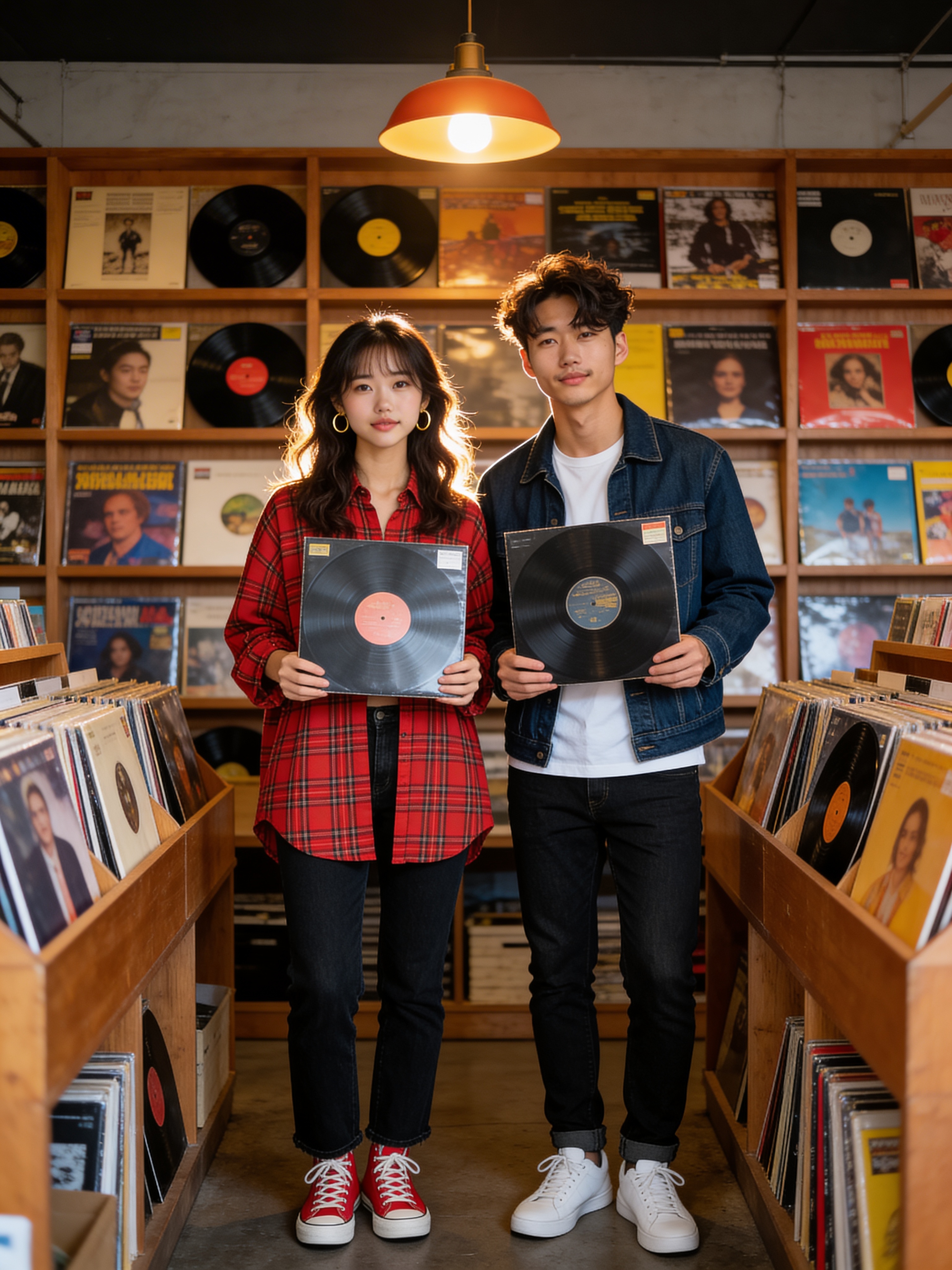 홍대 바이닐 숍 - K-스냅