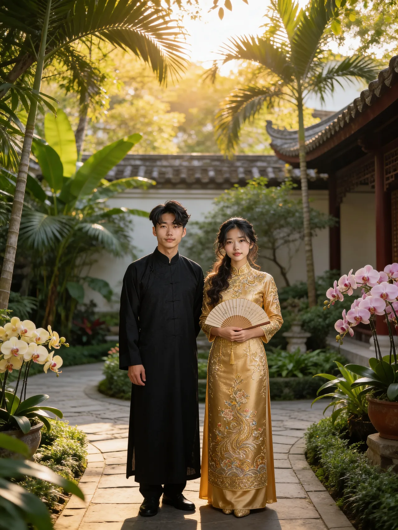 Golden Áo Dài