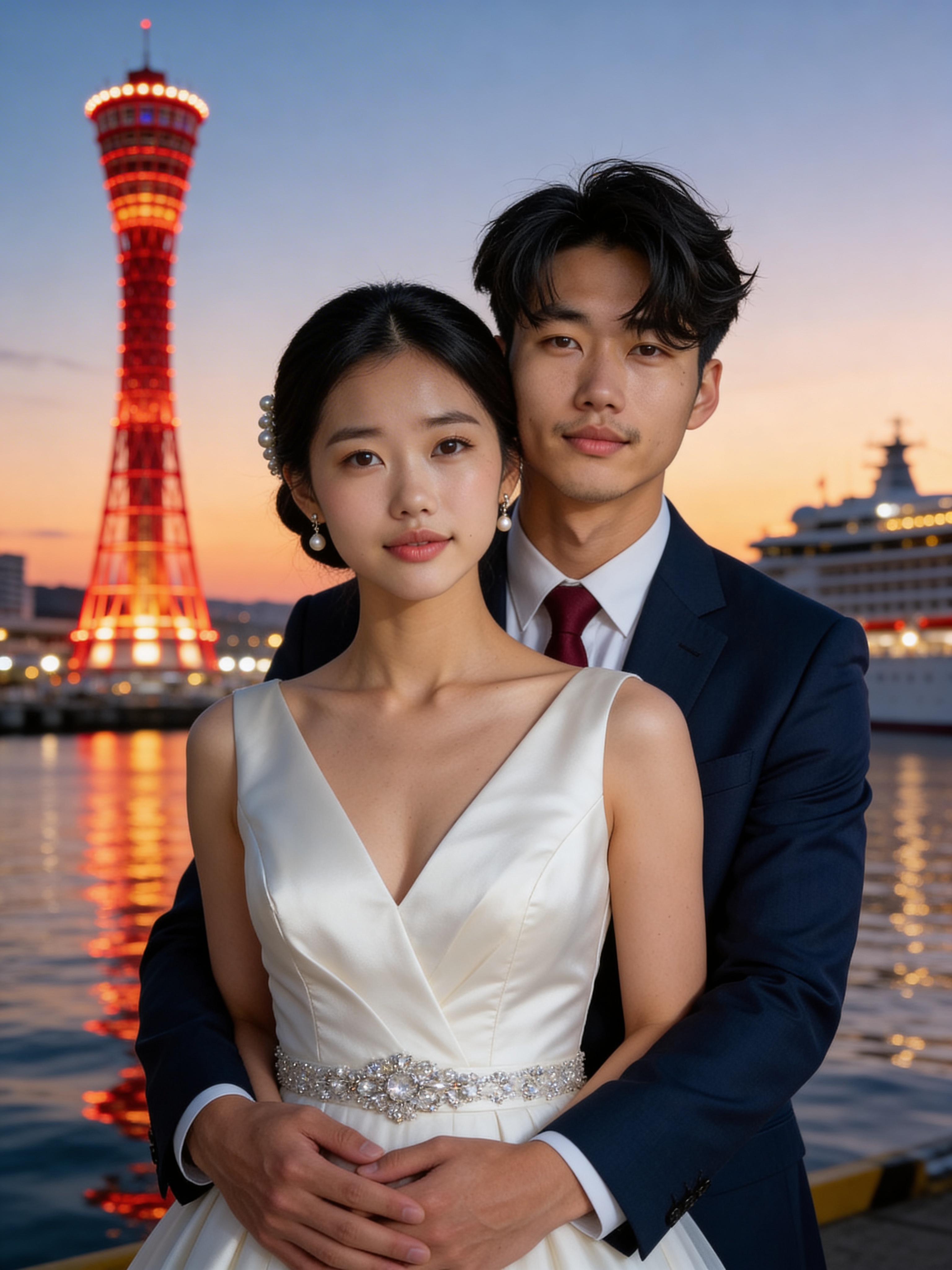 神戸ポートタワー - 洋装ロケーション