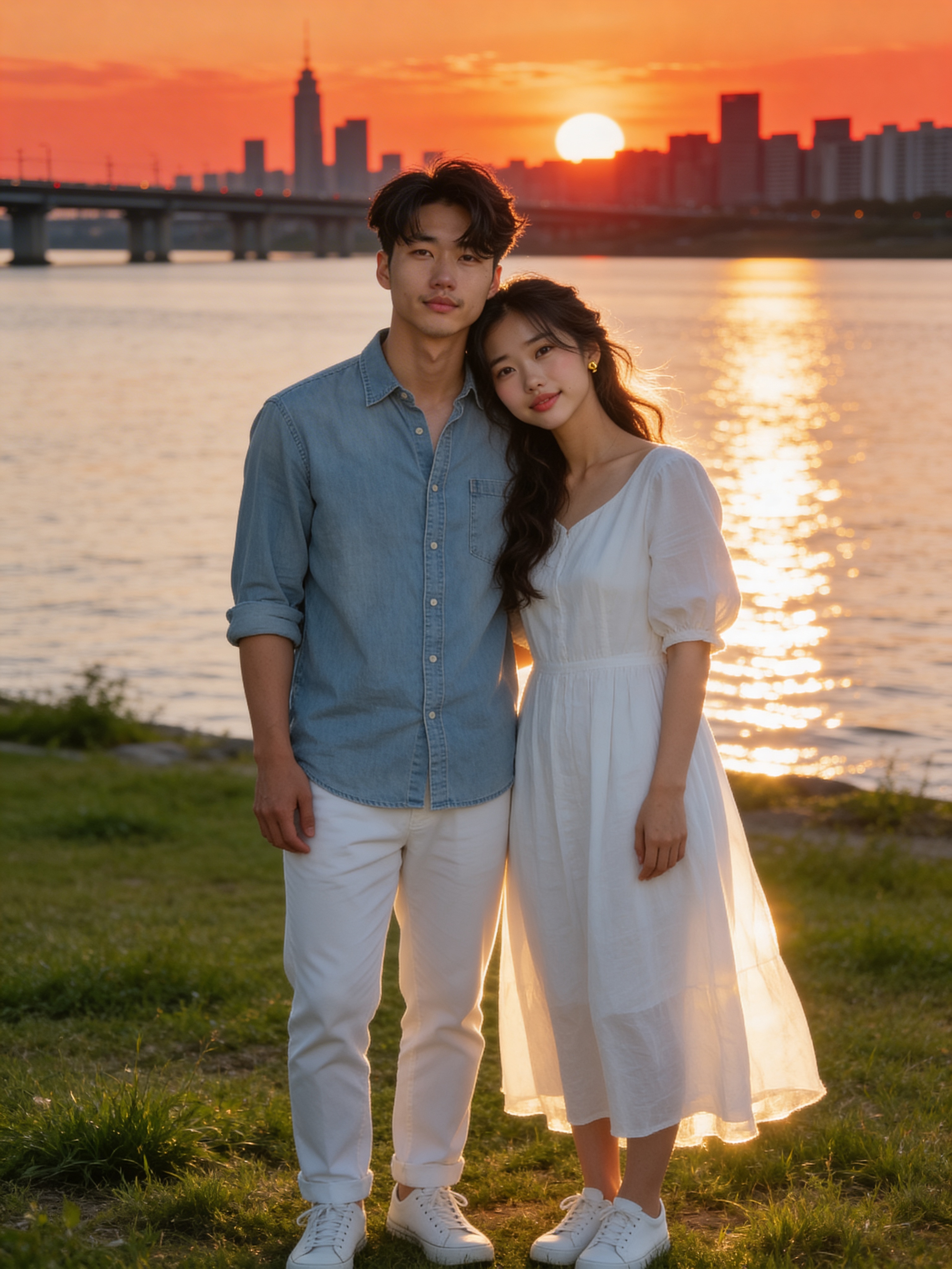 한강 선셋 - K-스냅