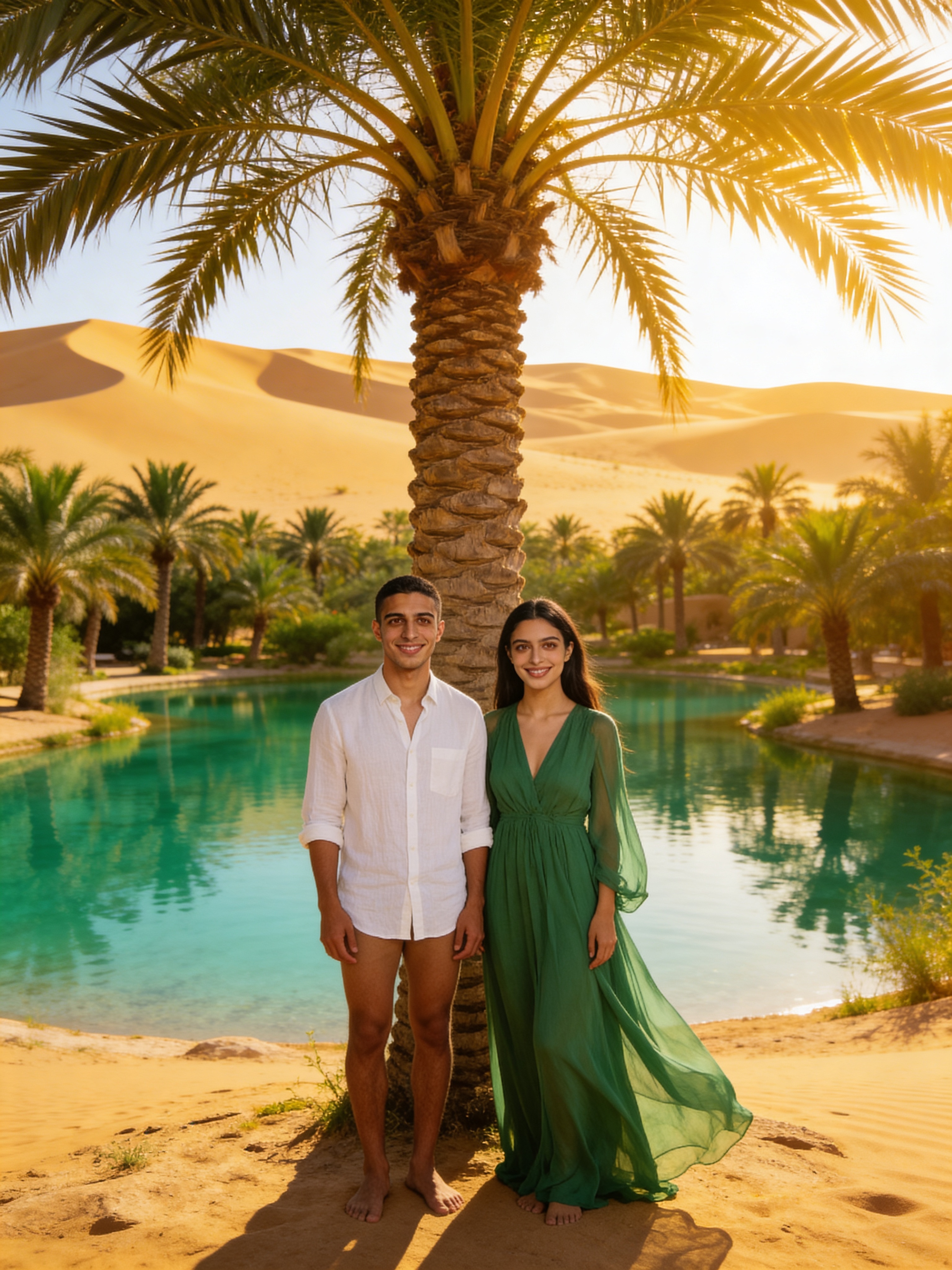 واحة الصحراء - معالم الشرق الأوسط