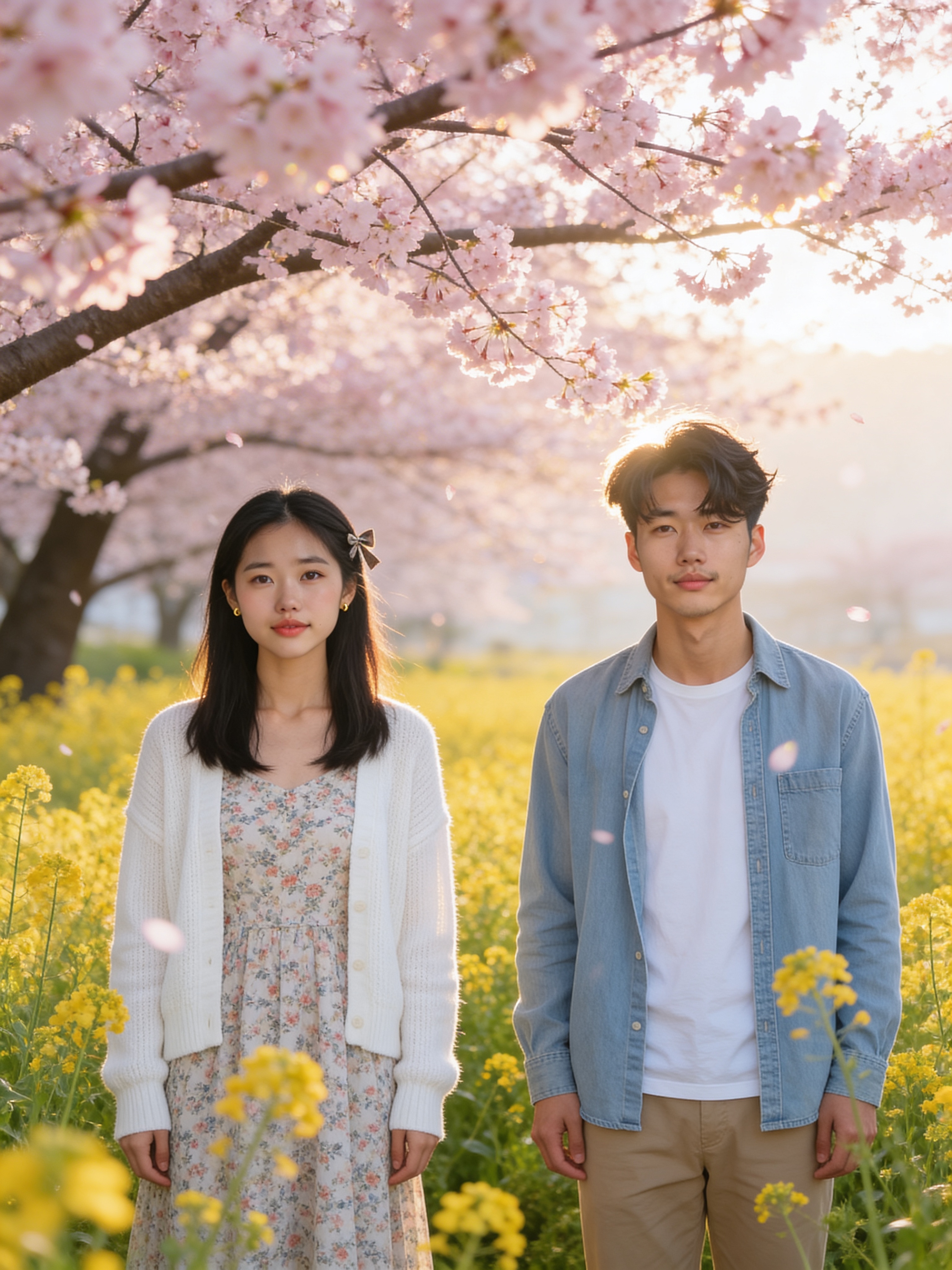 河津桜と菜の花 - 季節フォト